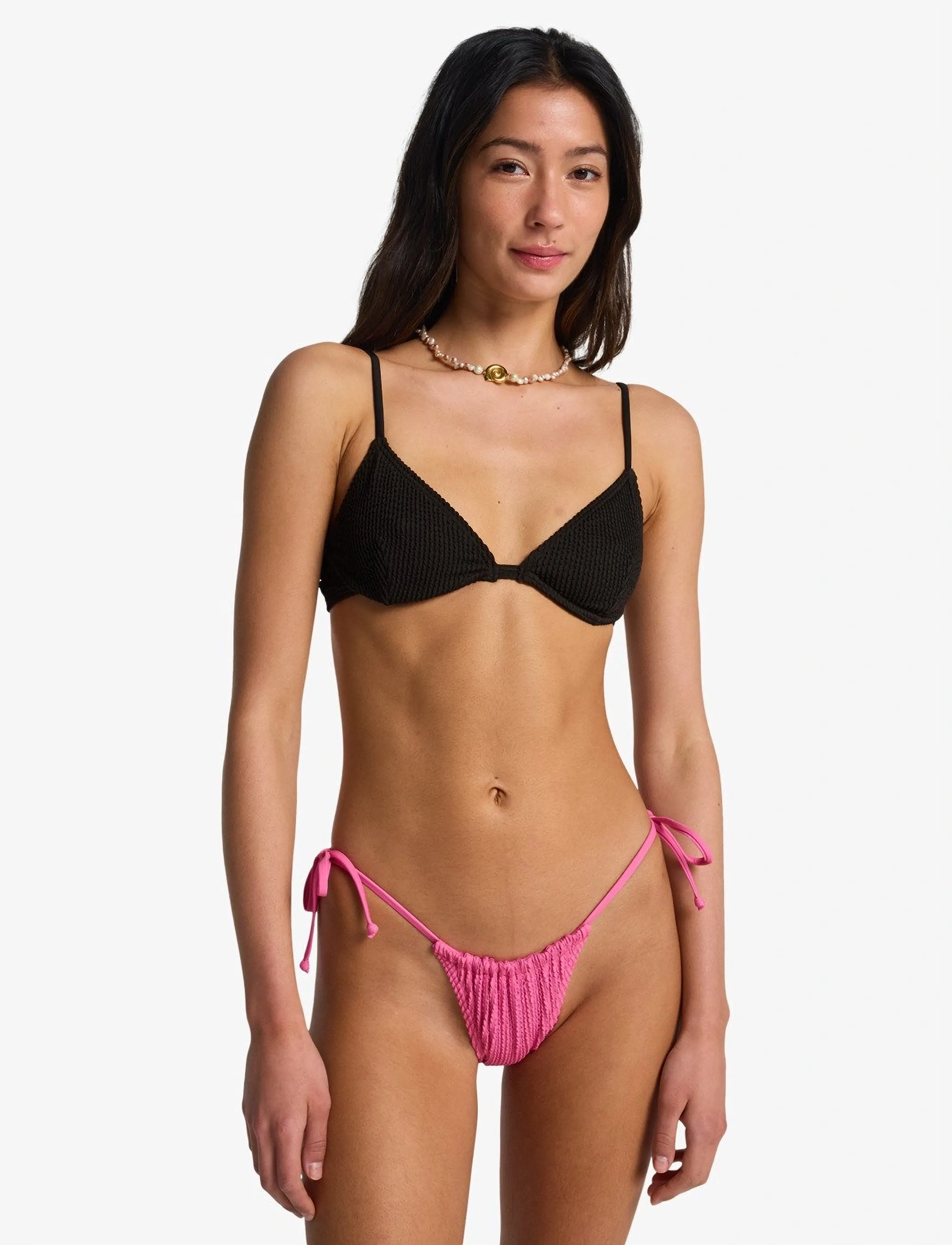 Billabong Summer High Low Tide, XL, Sport Bademode, Rosa - Bikinis, Frauen