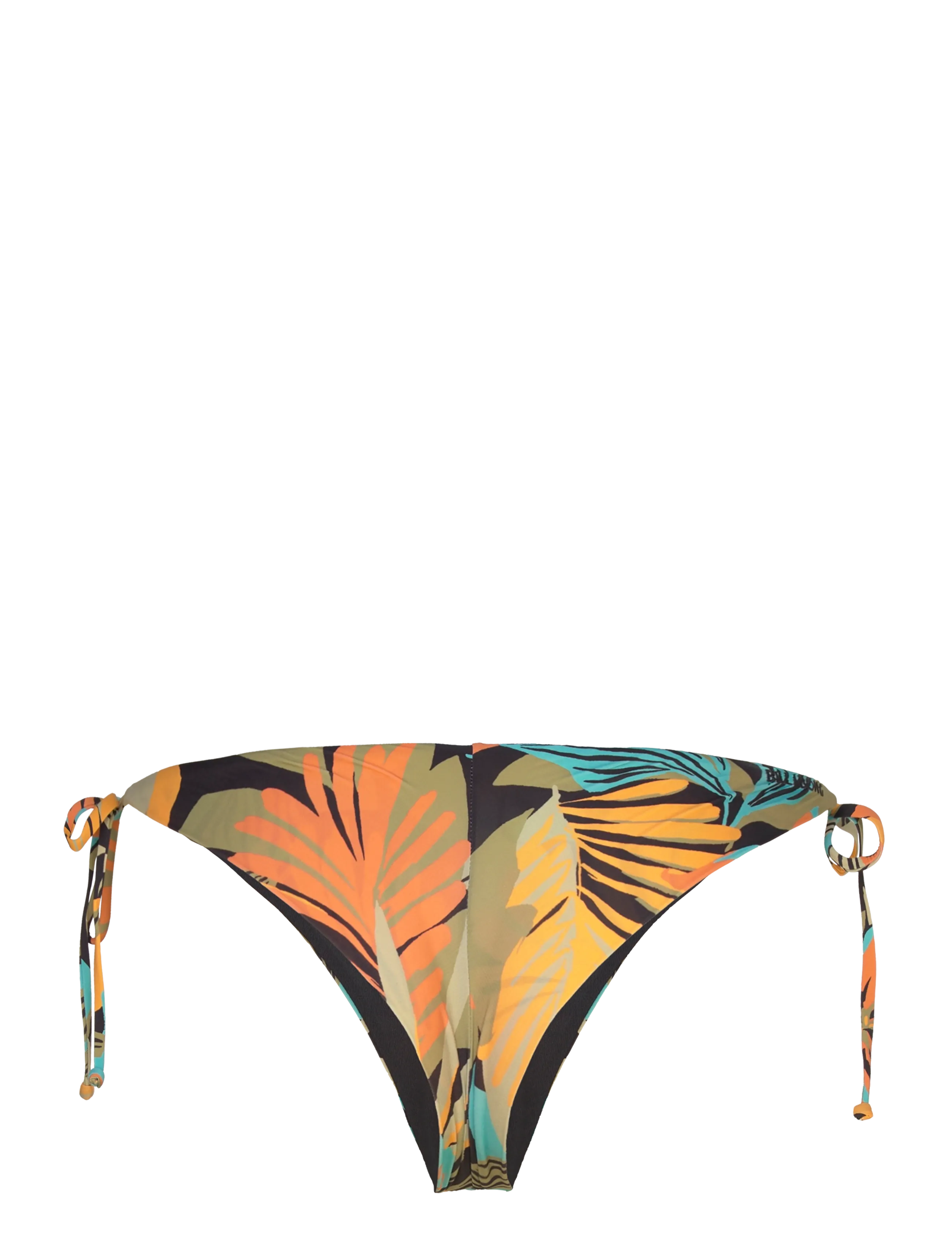 Billabong - DES TROPIQUES TIE SIDE TANGA - bikinis - black pebble - 2