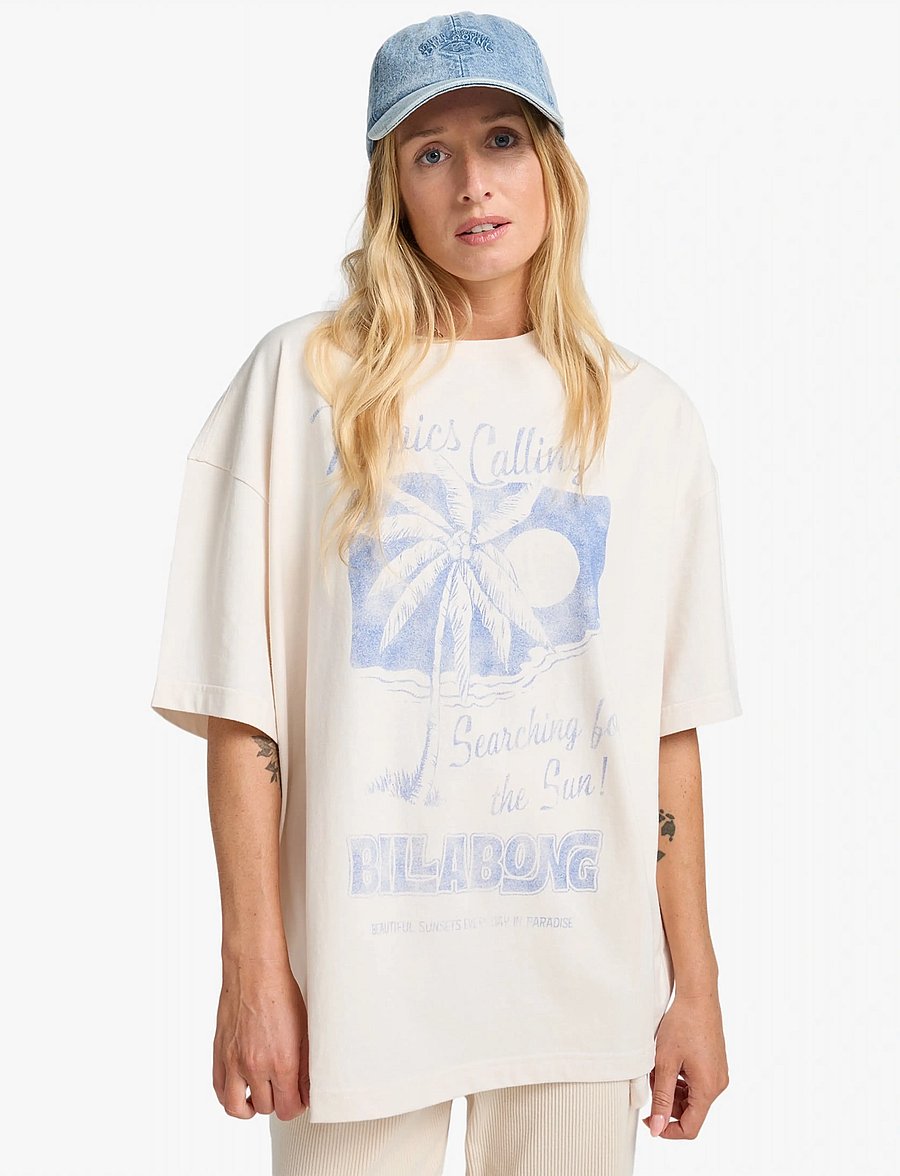 Billabong - THIS SUNNY TIME - t-shirts - salt crystal - 0
