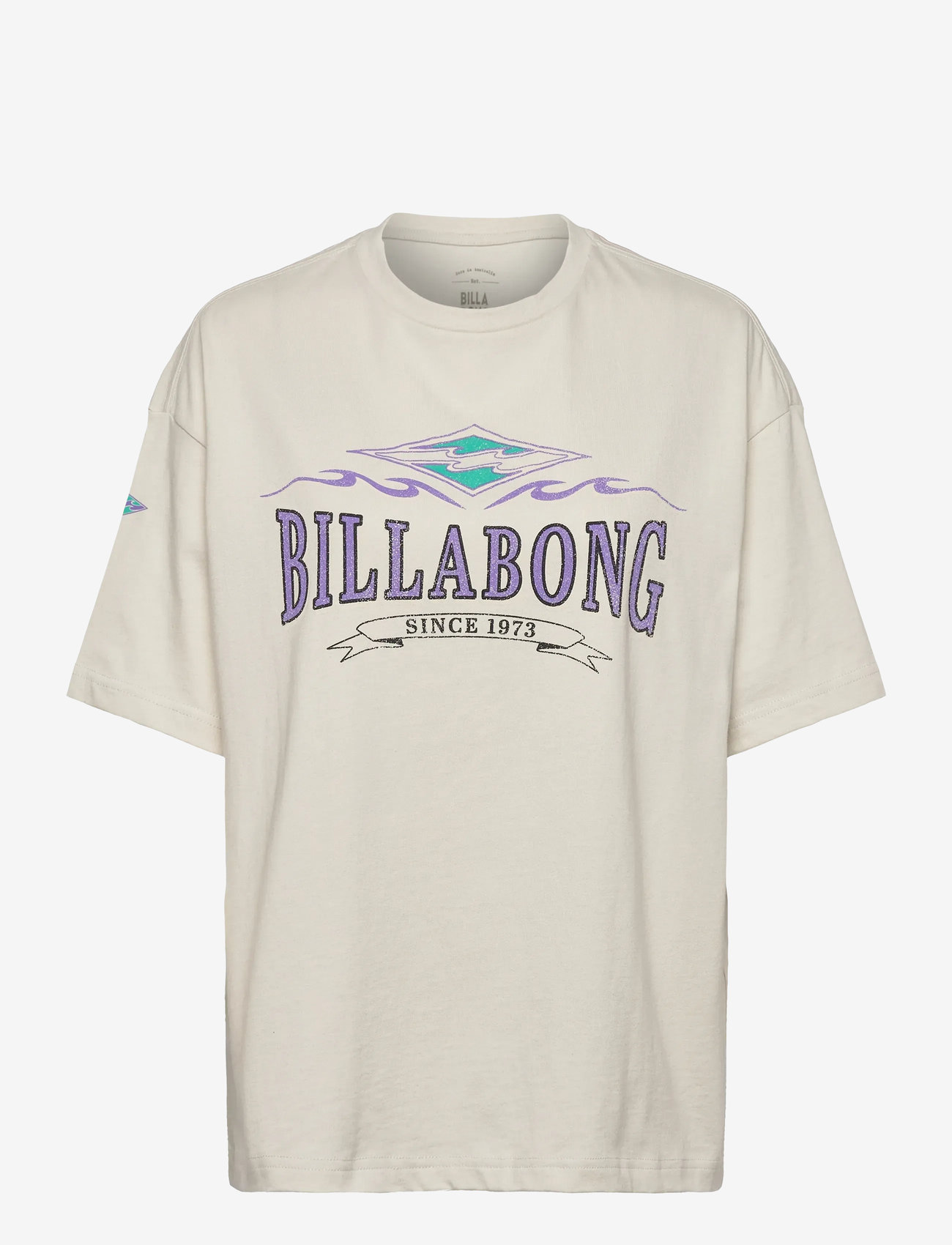 Billabong - WAVE OUT TEE - t-shirts - light grey - 0