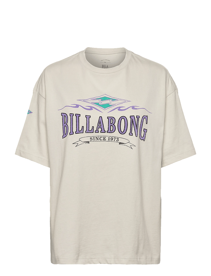 Billabong - WAVE OUT TEE - topi un t-krekli - light grey - 1