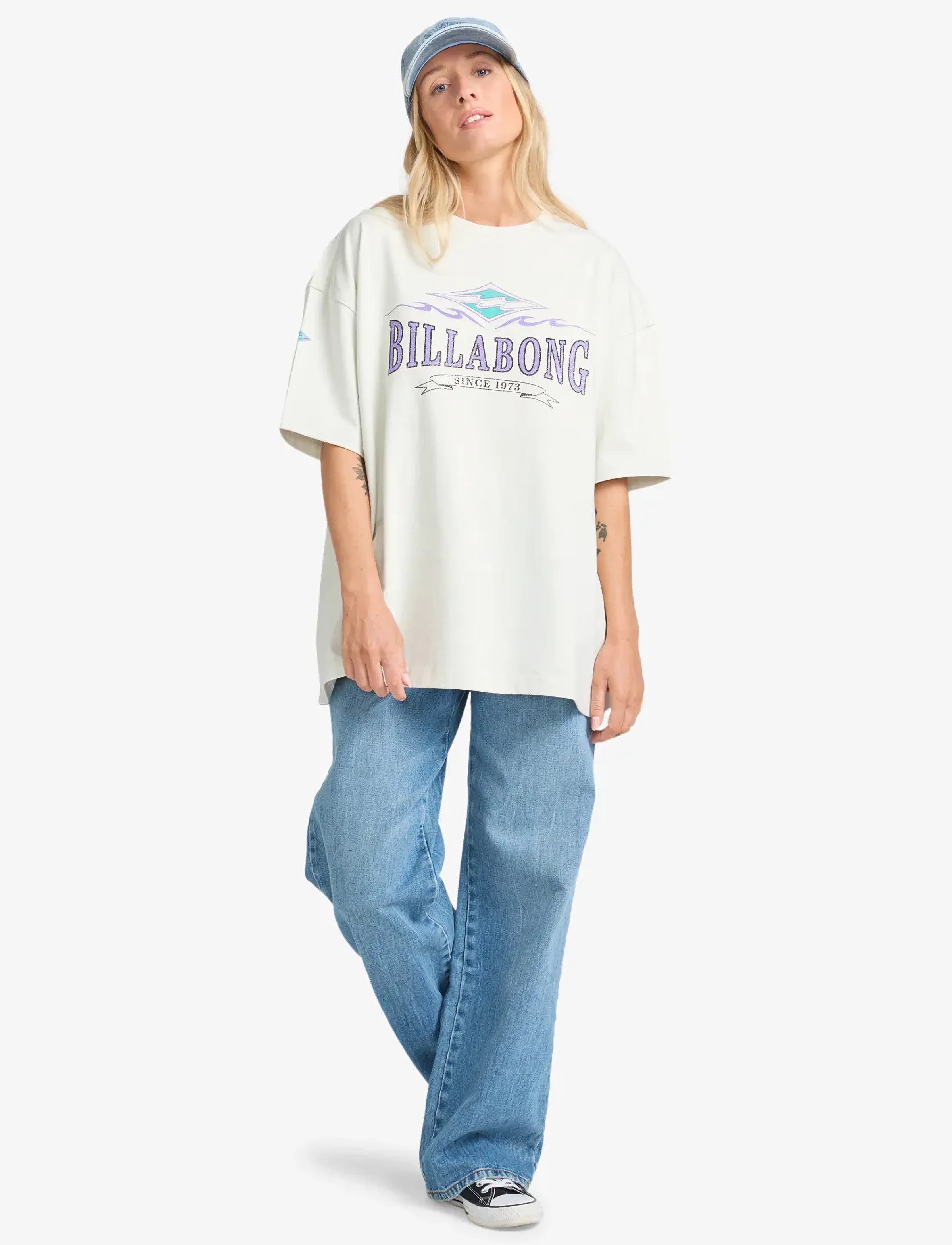 Billabong - WAVE OUT TEE - t-shirts - light grey - 4