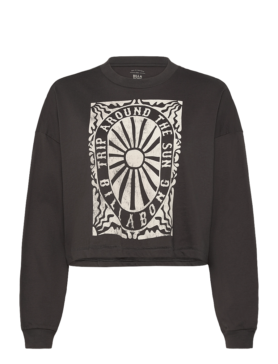 Billabong - TRIP AROUND - langarmshirts - off black - 1