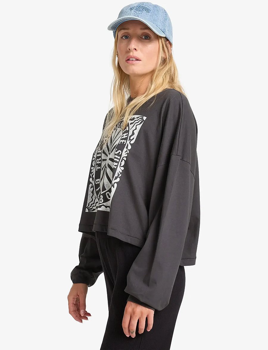 Billabong - TRIP AROUND - langarmshirts - off black - 5