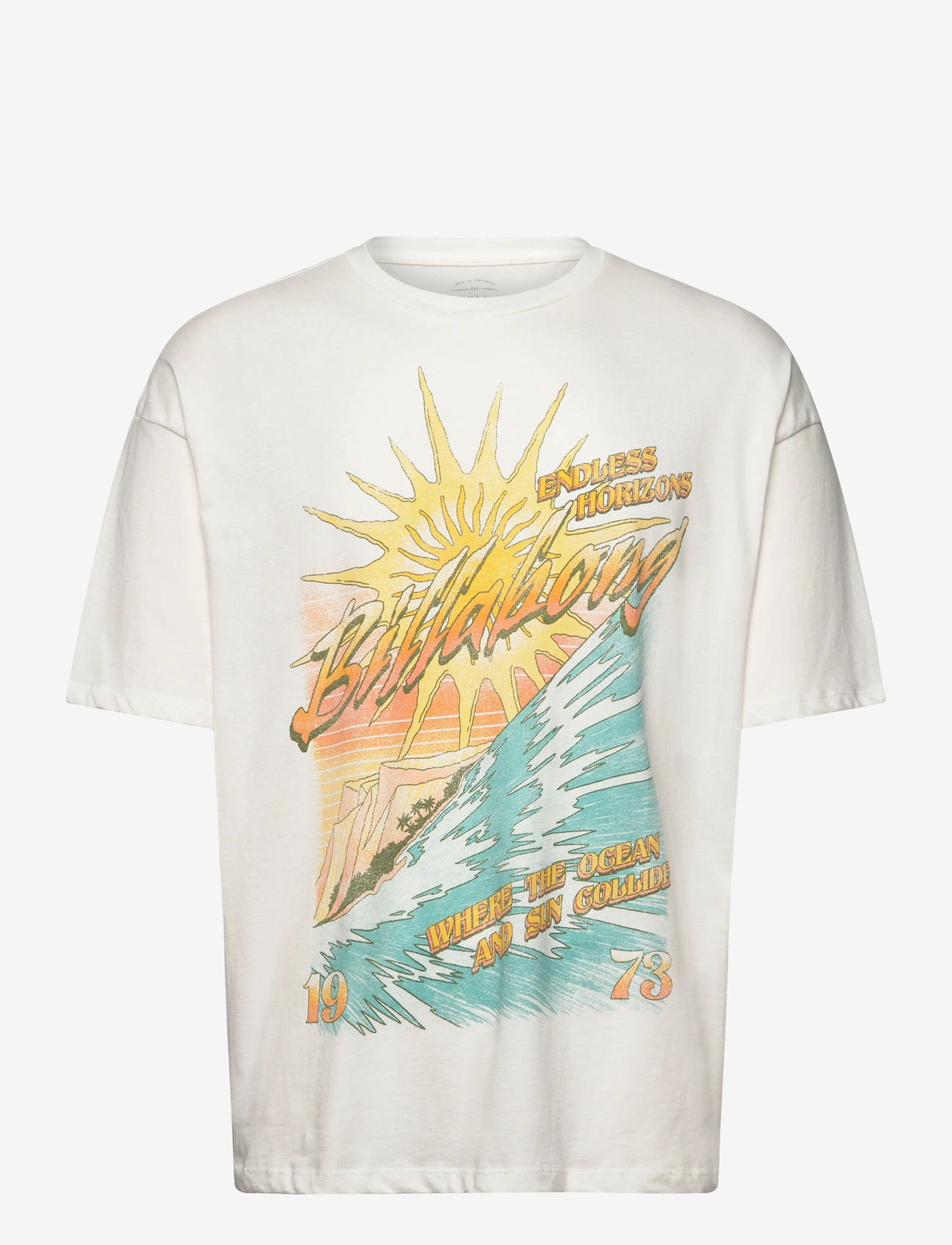 Billabong - WHERE THE SUN COLLIDE - t-shirts - salt crystal - 1