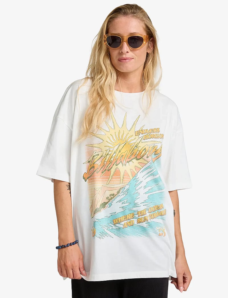 Billabong - WHERE THE SUN COLLIDE - t-shirts - salt crystal - 0