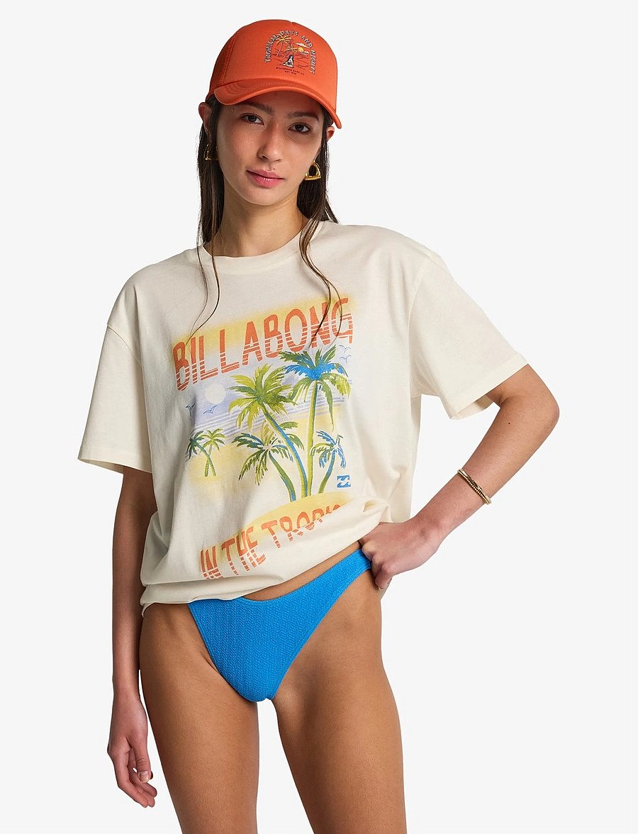 Billabong - LUSH ESCAPE - t-shirts - salt crystal - 0