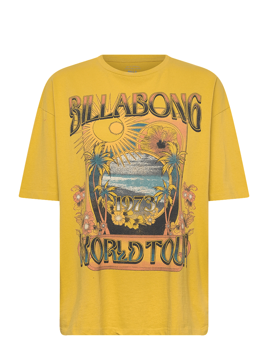 Billabong - BETWEEN NIGHT & DAWN - t-shirts - sulfur - 1