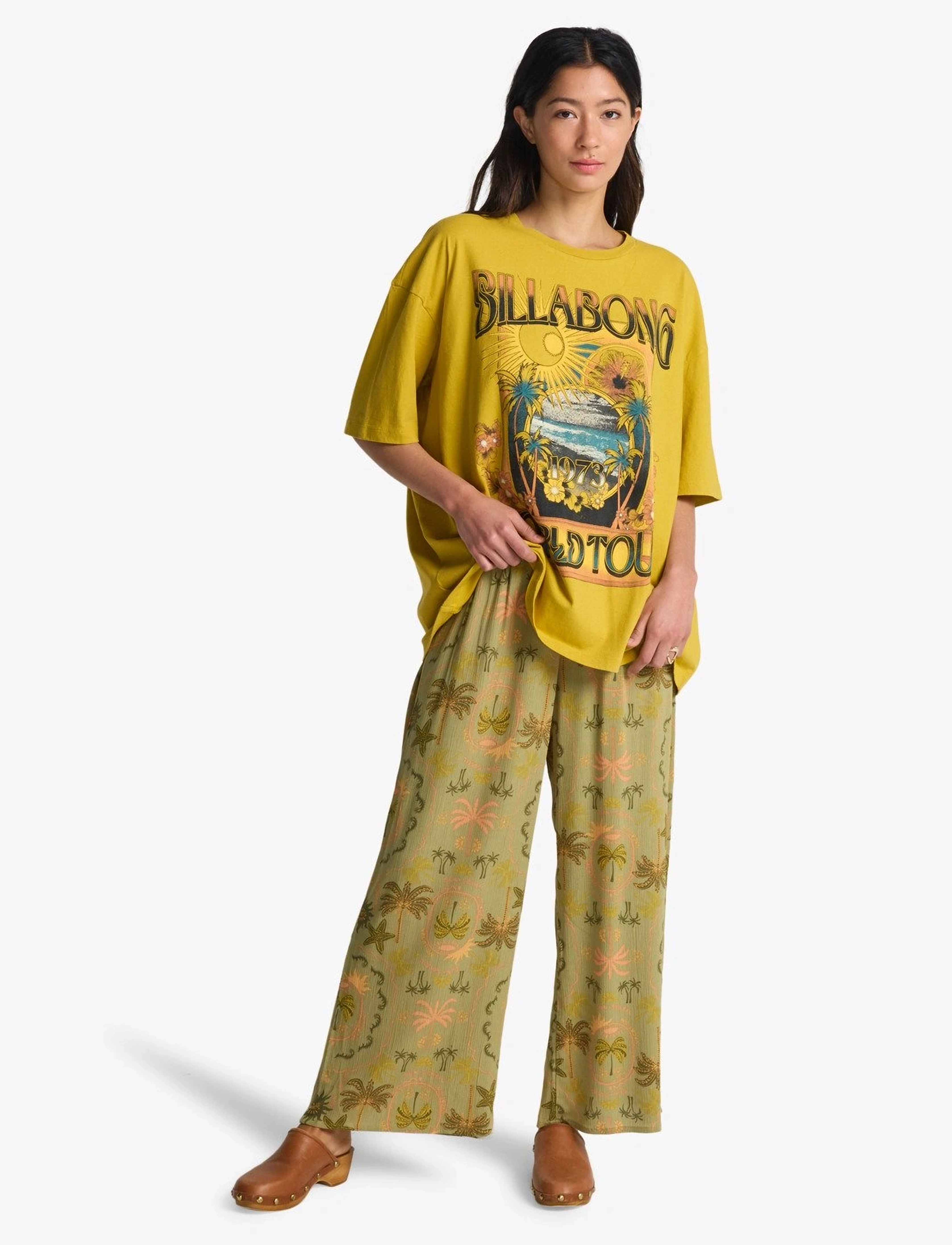 Billabong - BETWEEN NIGHT & DAWN - t-shirts - sulfur - 4