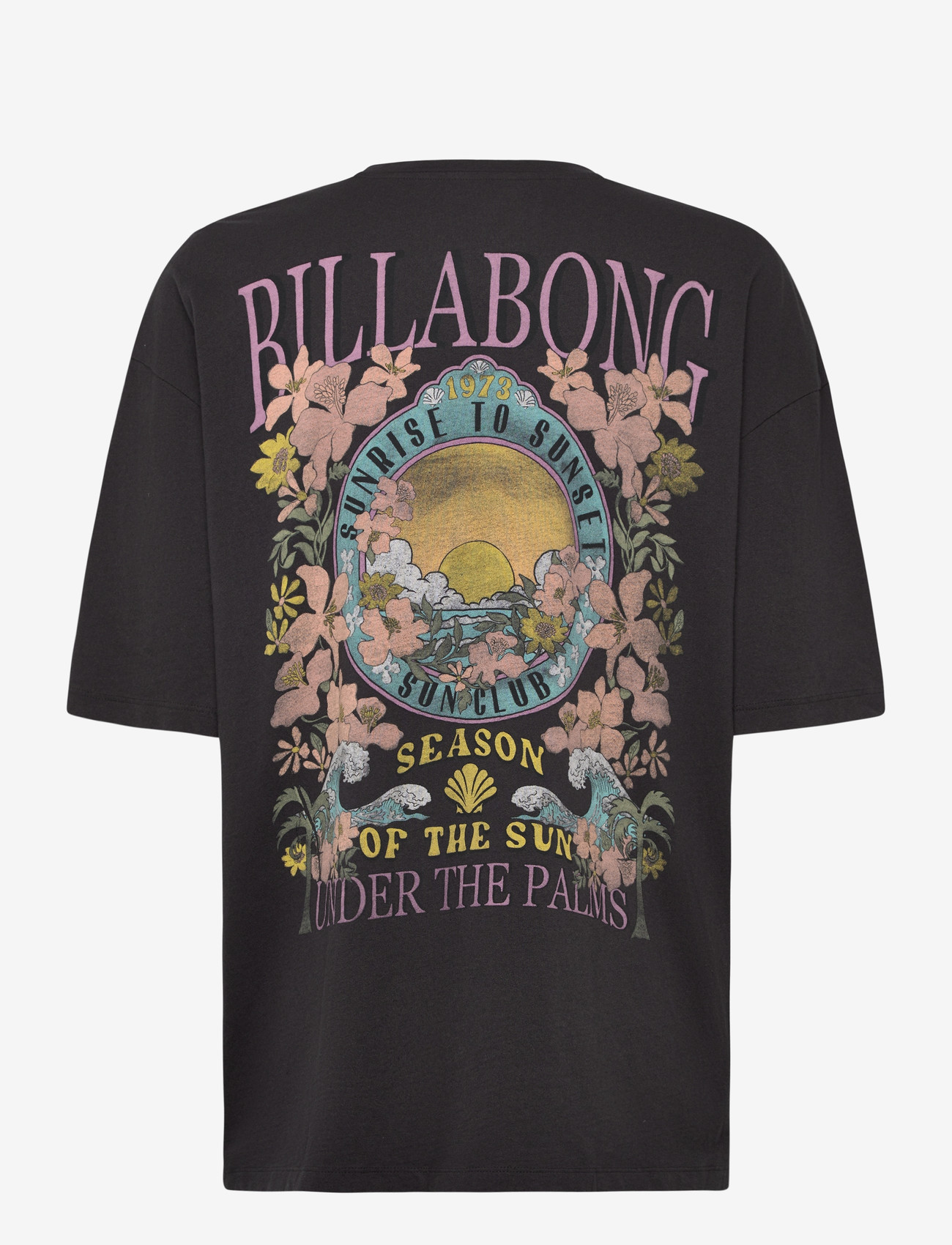 Billabong - FLORAL ROCKER - t-shirts - off black - 2