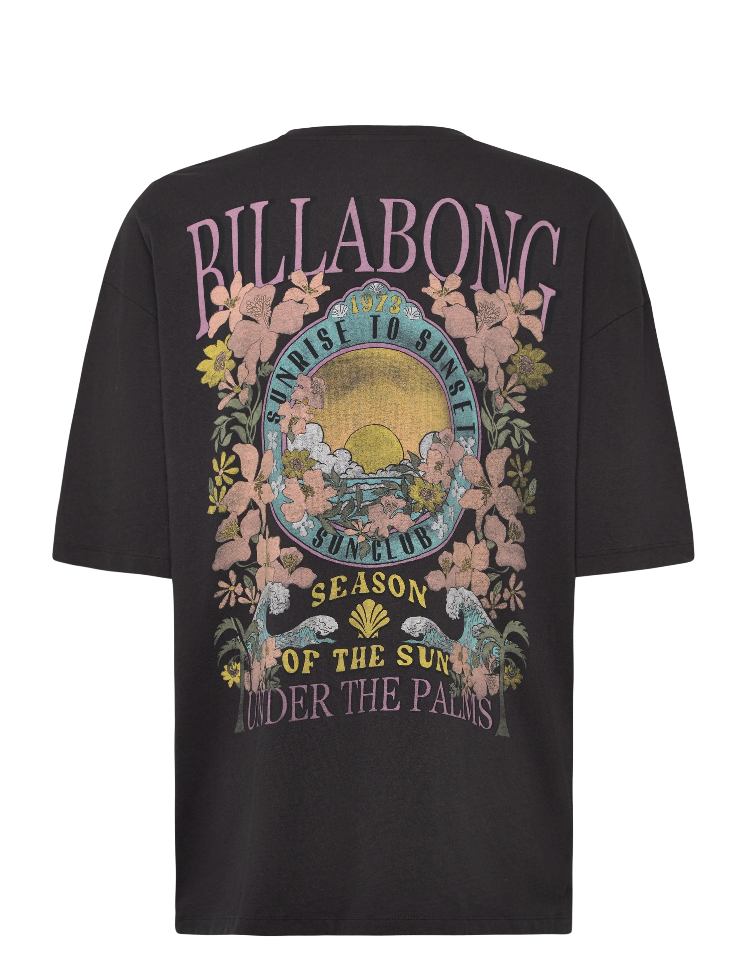 Billabong - FLORAL ROCKER - t-shirts - off black - 2