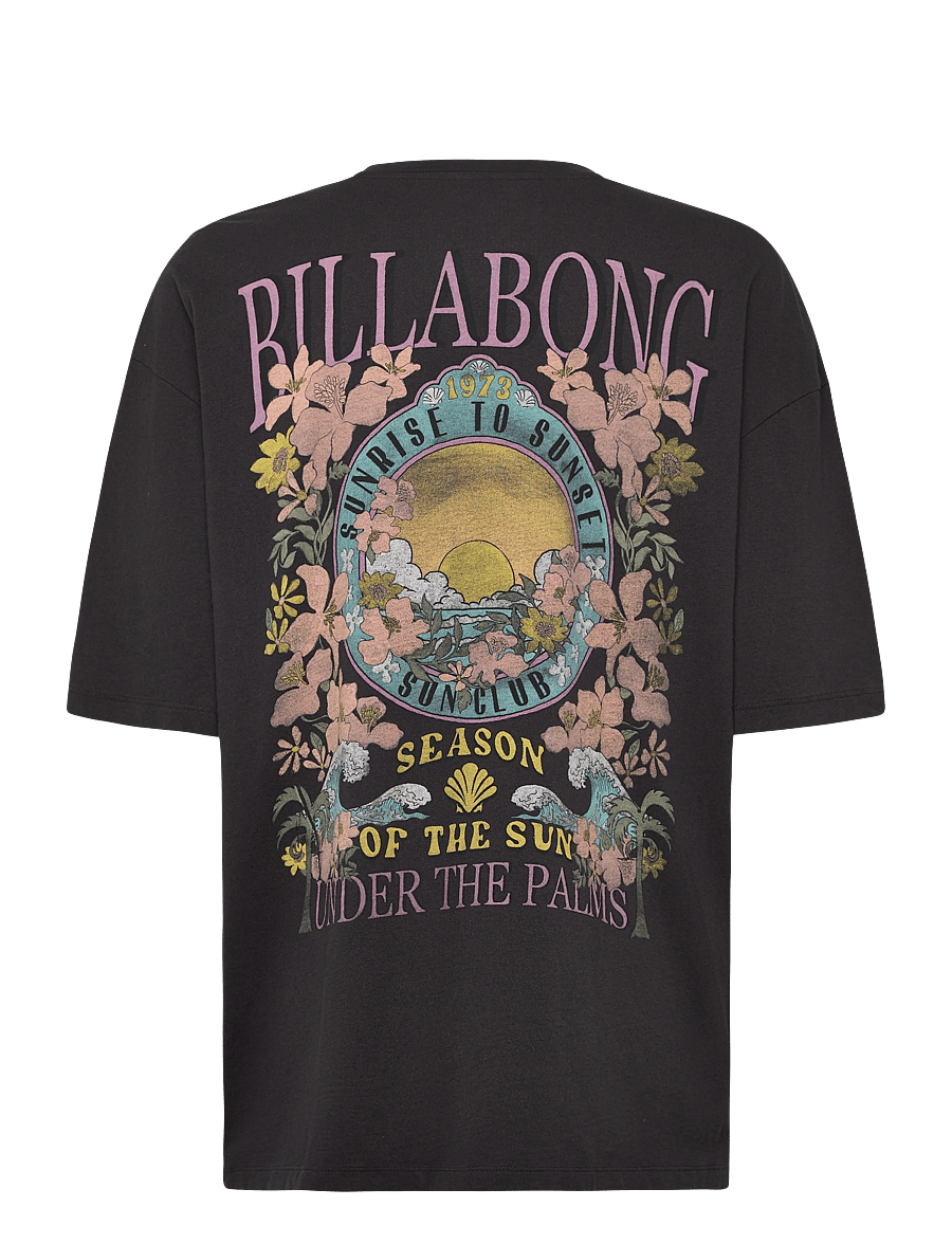 Billabong - FLORAL ROCKER - t-shirts - off black - 2
