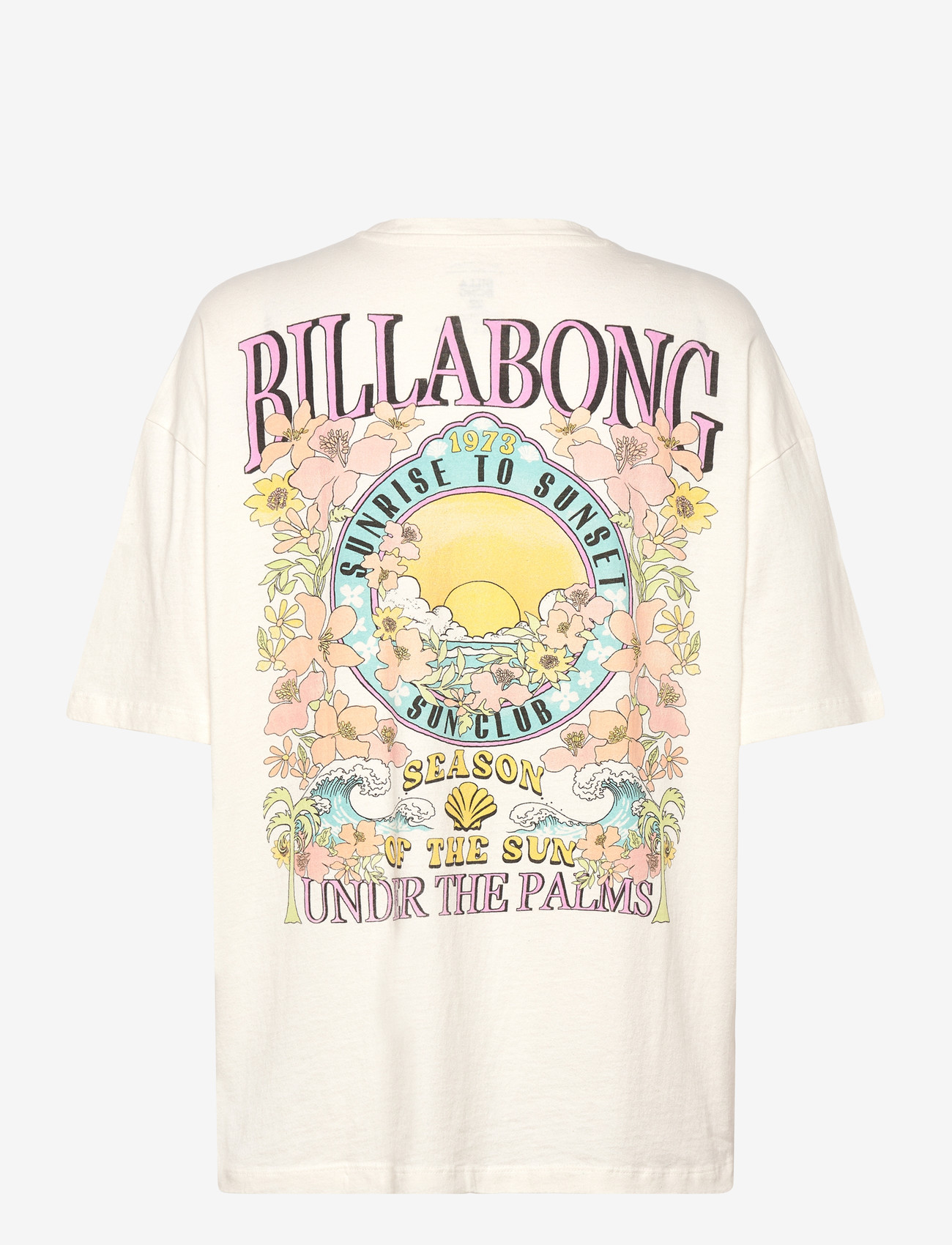 Billabong - FLORAL ROCKER - t-shirts - salt crystal - 2