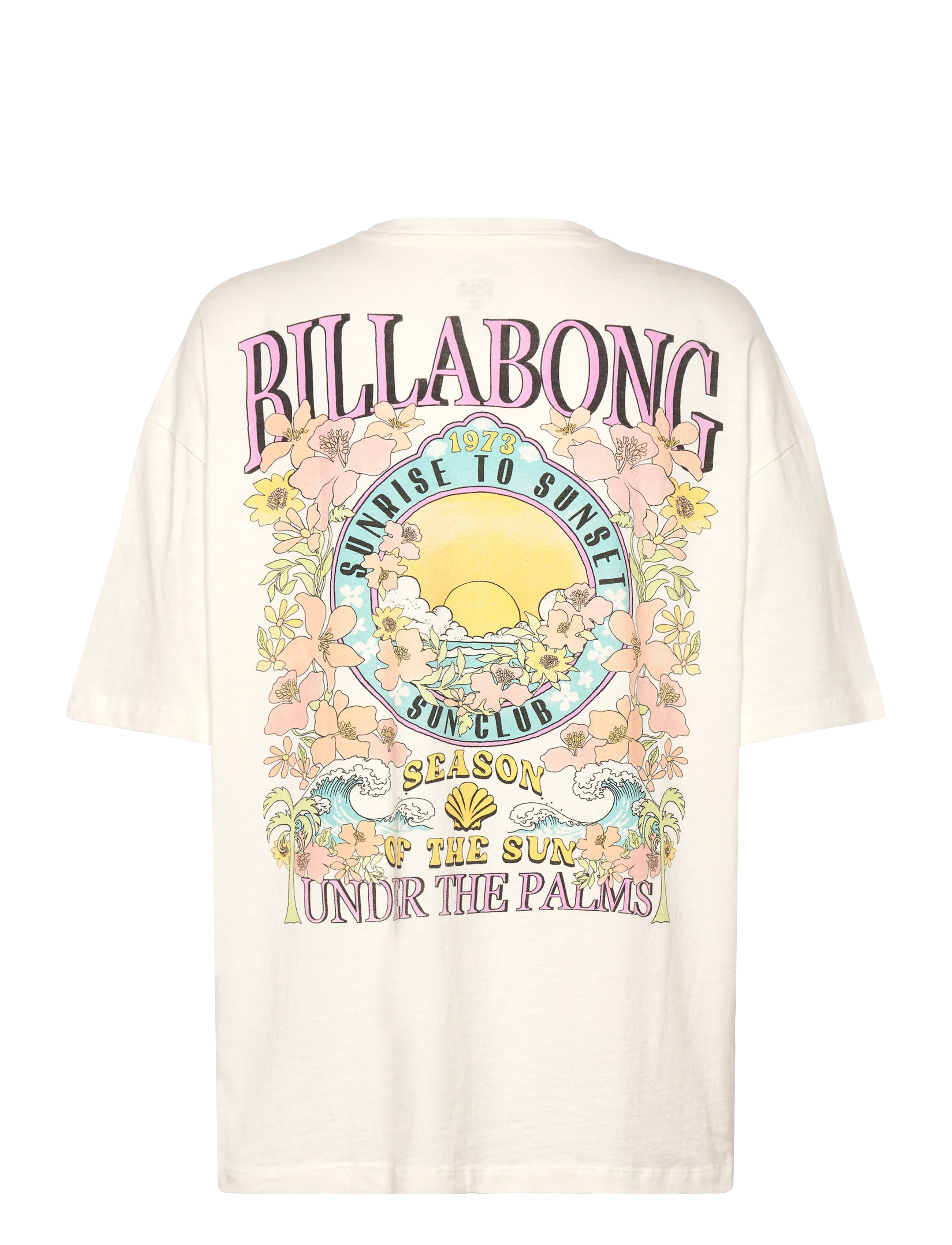 Billabong - FLORAL ROCKER - alussärgid ja t-särgid - salt crystal - 2