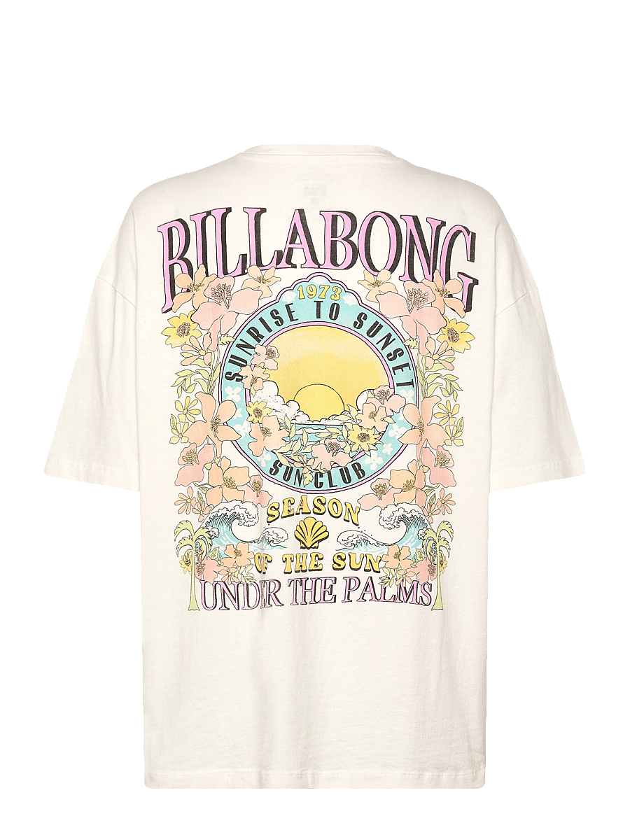 Billabong - FLORAL ROCKER - alussärgid ja t-särgid - salt crystal - 2