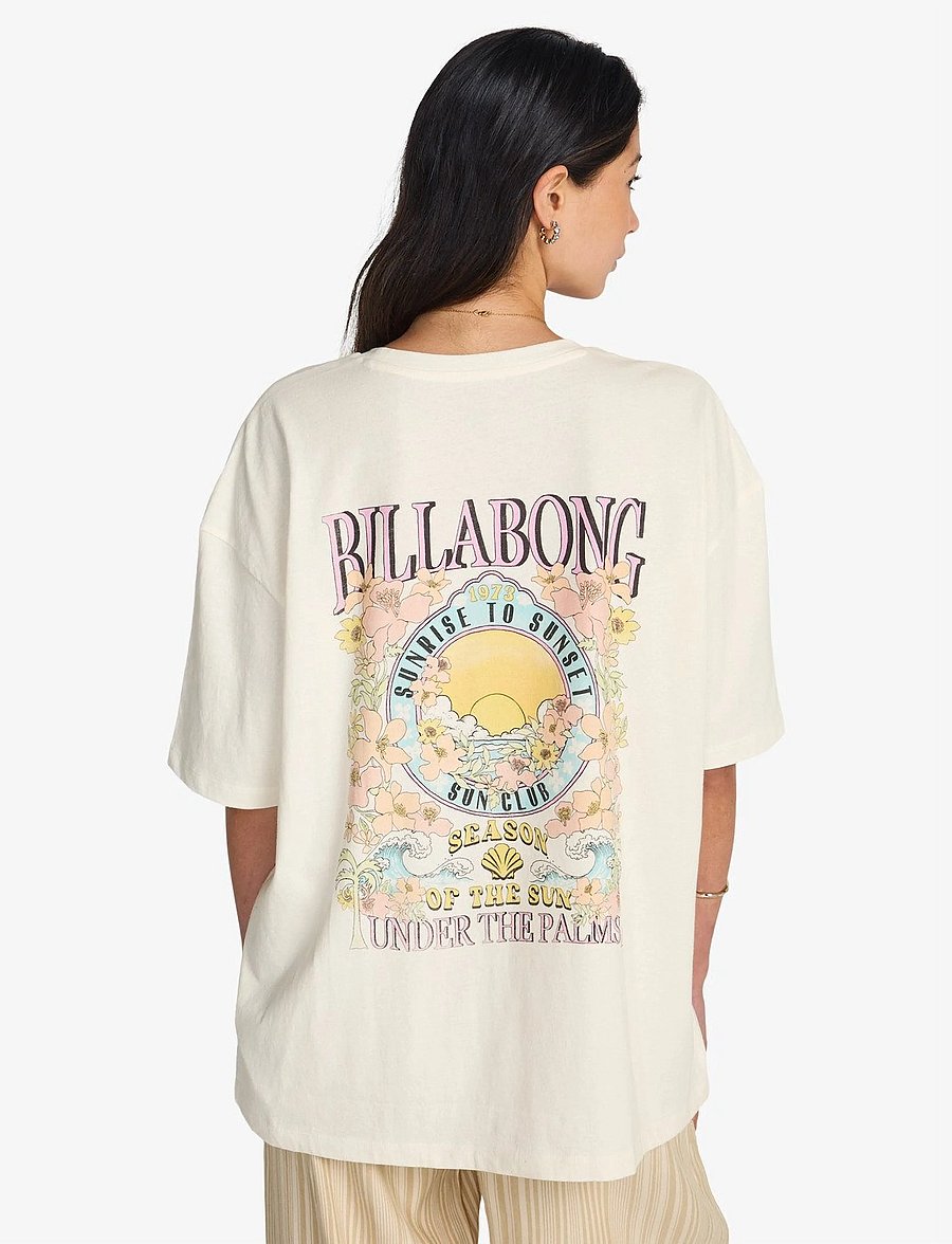 Billabong - FLORAL ROCKER - alussärgid ja t-särgid - salt crystal - 3