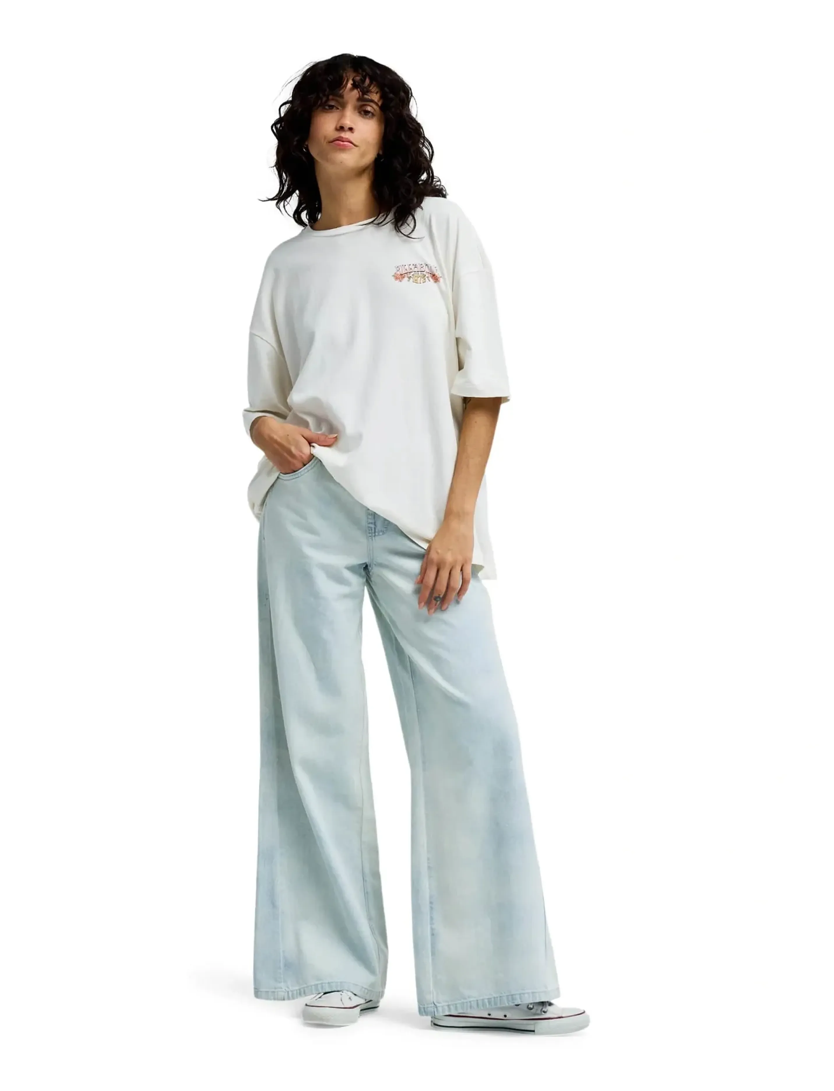Billabong - WATERFALL - t-shirts - salt crystal - 4