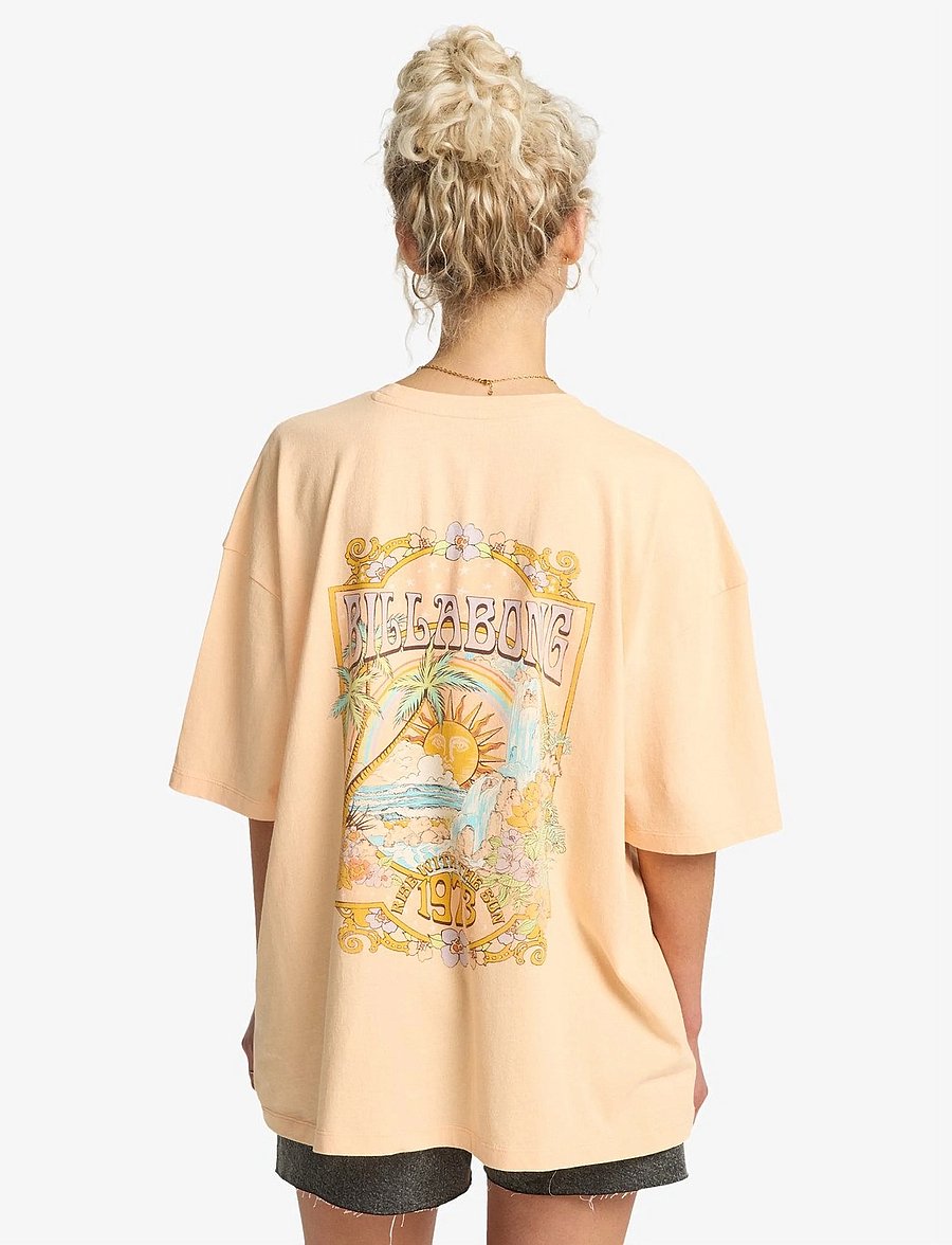 Billabong - WATERFALL - t-shirts - soft peach - 3