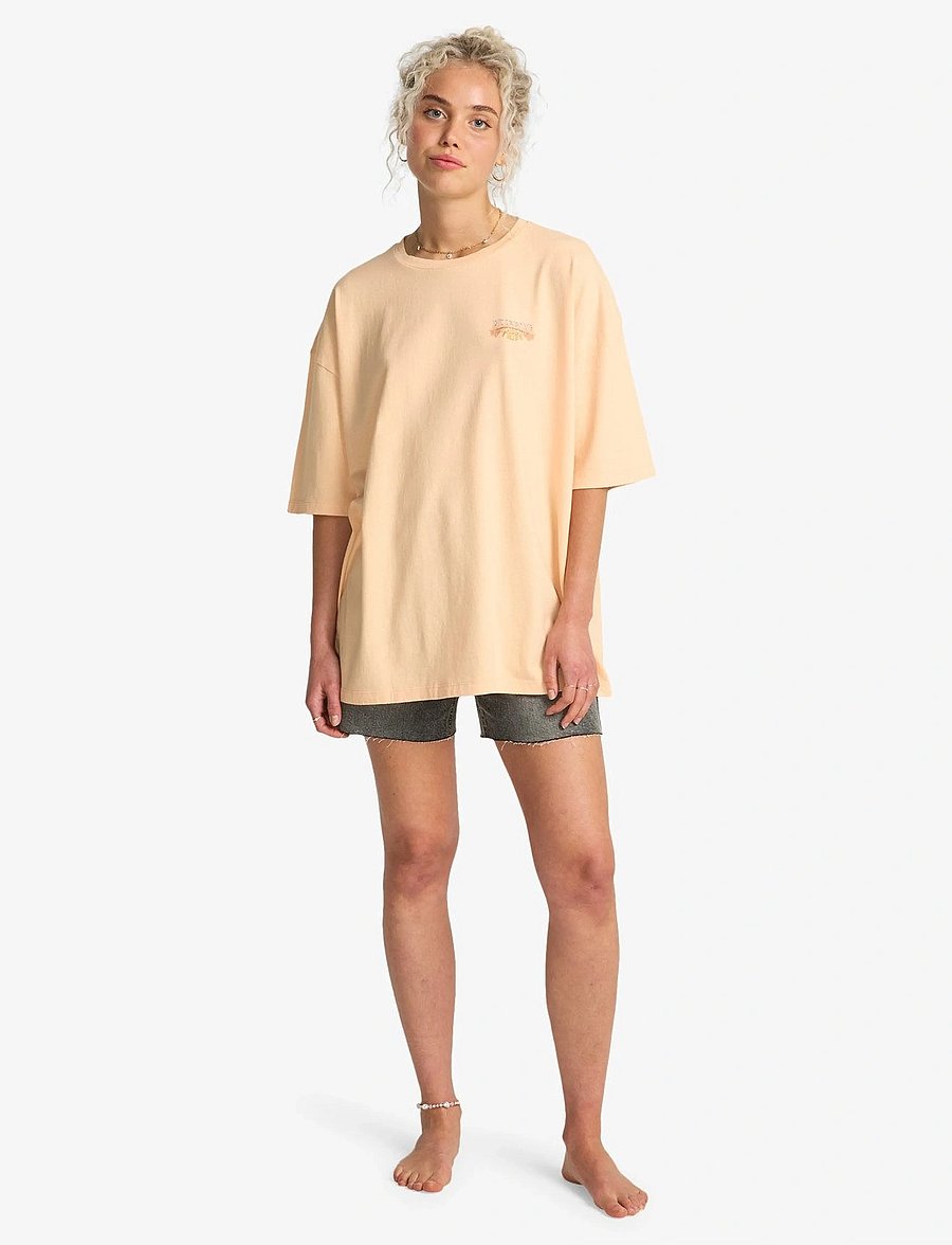 Billabong - WATERFALL - t-shirts - soft peach - 4