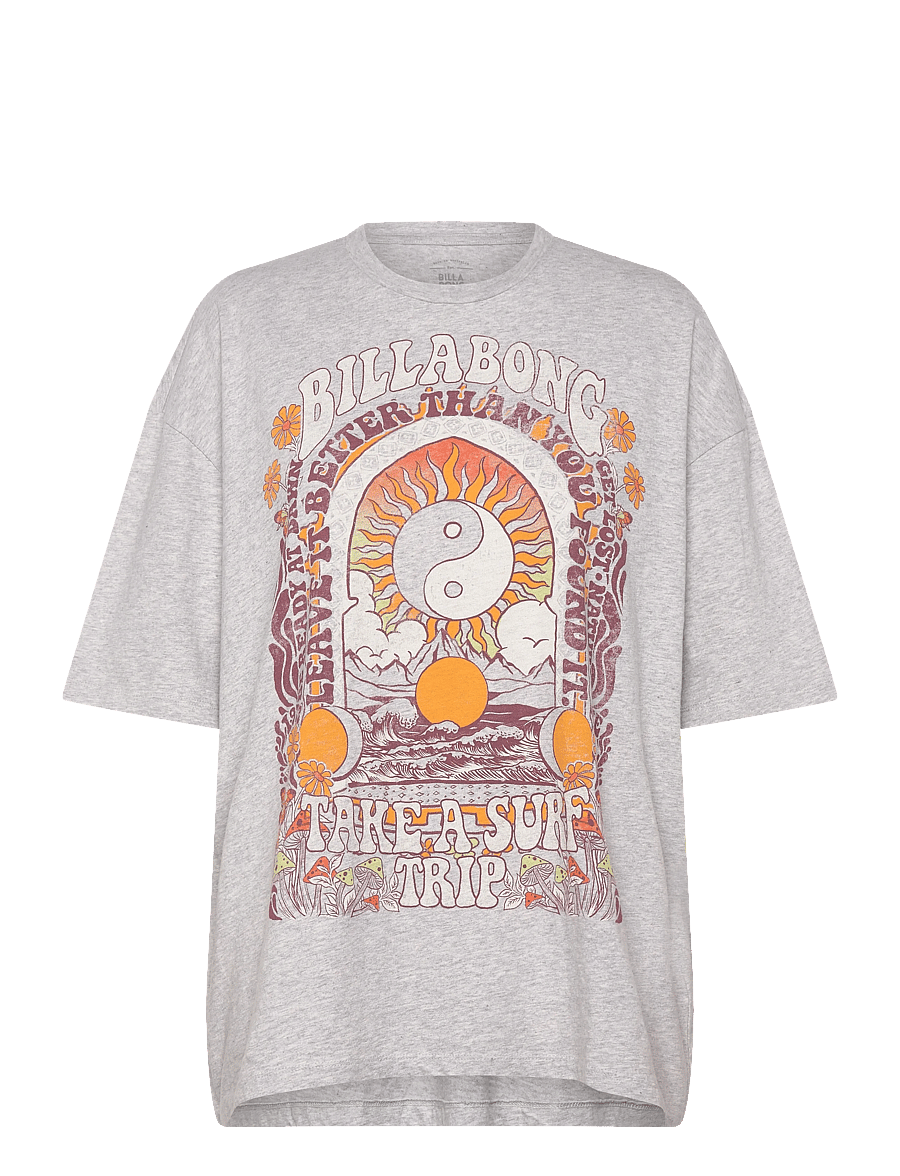 Billabong - SURF TRIP - t-shirts - grey heather - 1