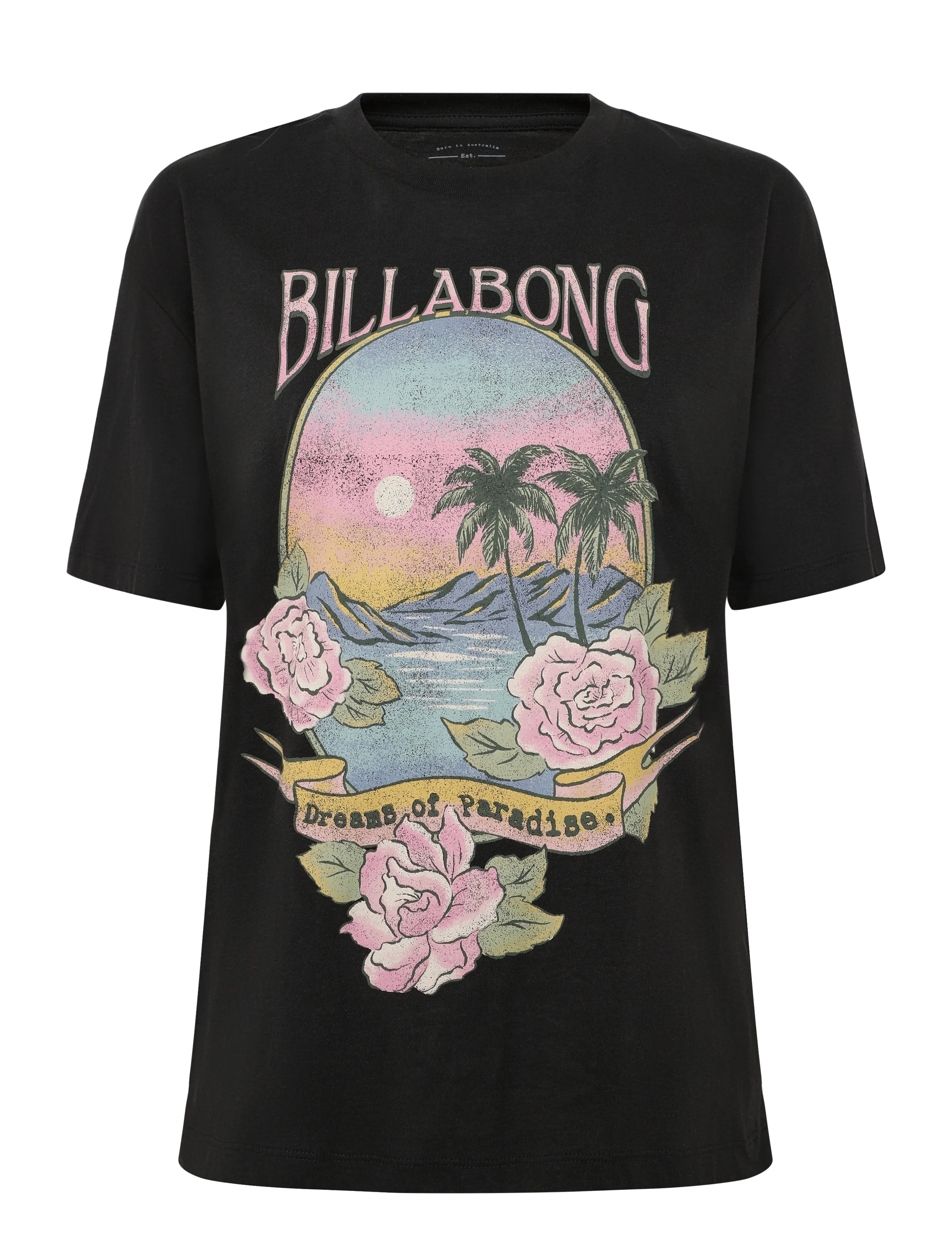 Billabong DREAMY MEMORIES - Överdelar - OFF BLACK / black