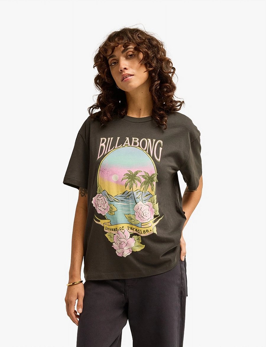 Billabong - DREAMY MEMORIES - t-shirts - off black - 0