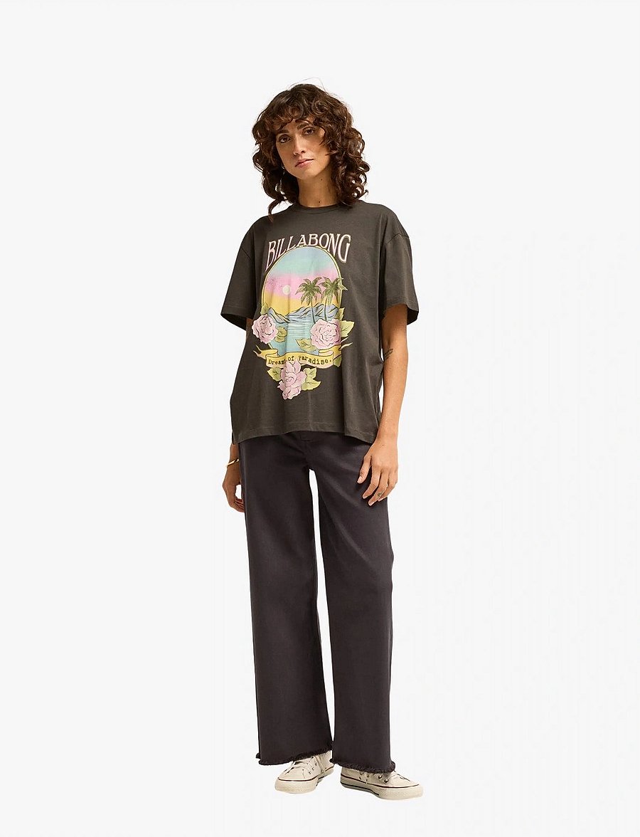 Billabong - DREAMY MEMORIES - t-shirts - off black - 4