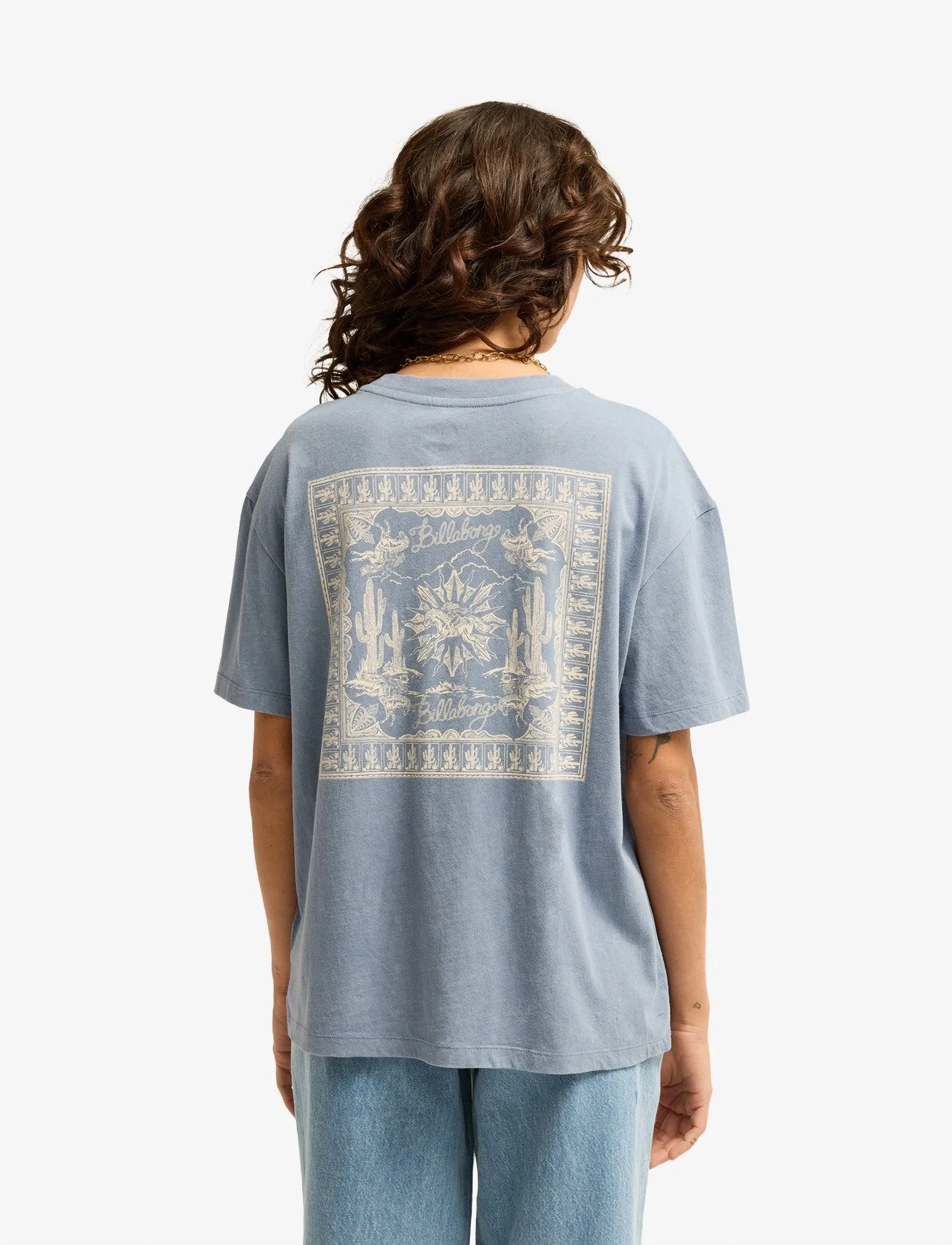 Billabong - EVERY OTHER SHELL - t-shirts - salted blue - 3
