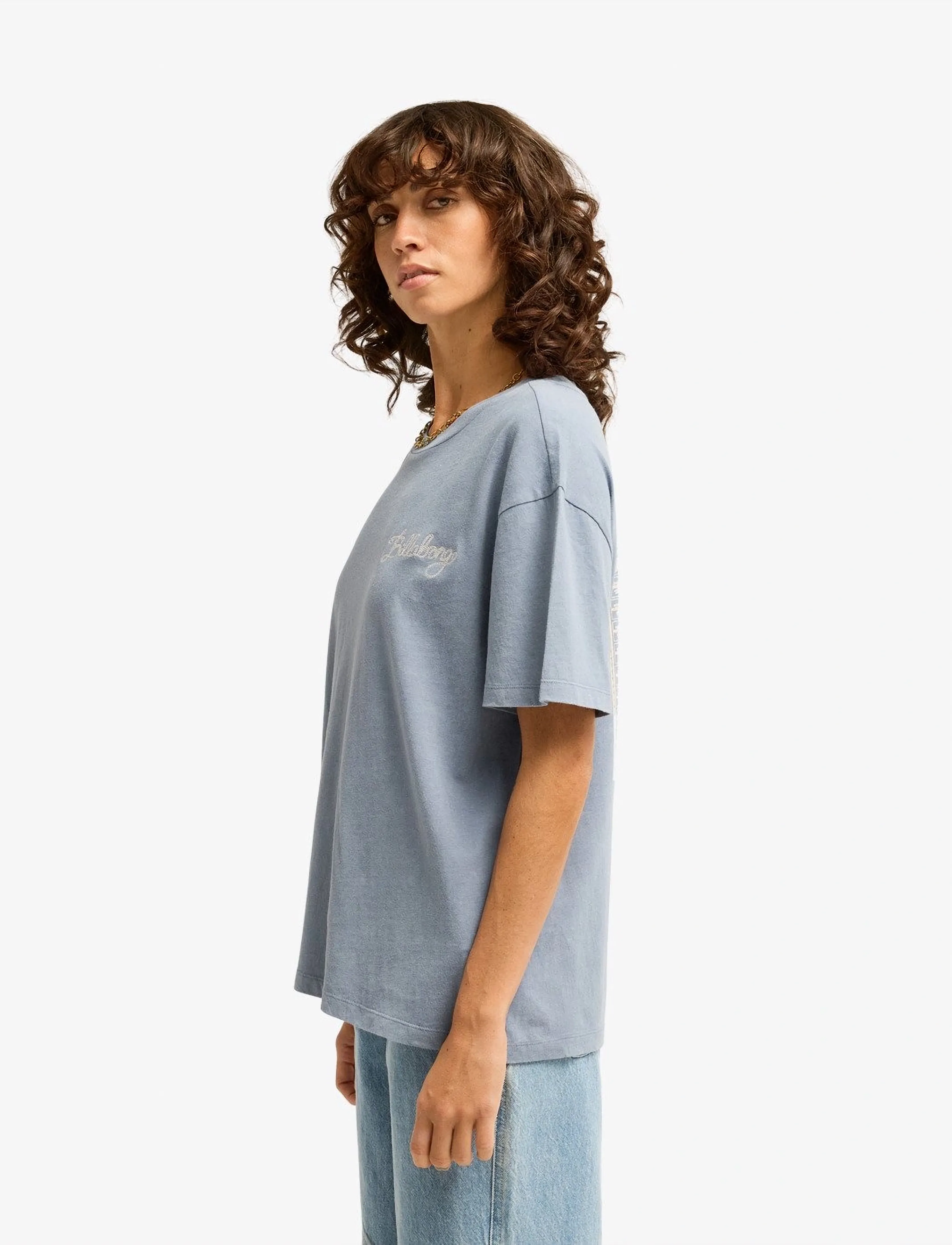 Billabong - EVERY OTHER SHELL - t-shirts - salted blue - 5