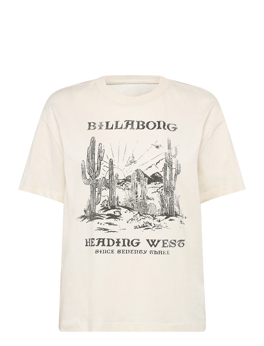 Billabong - HEADING WEST - t-shirts - white cap - 1