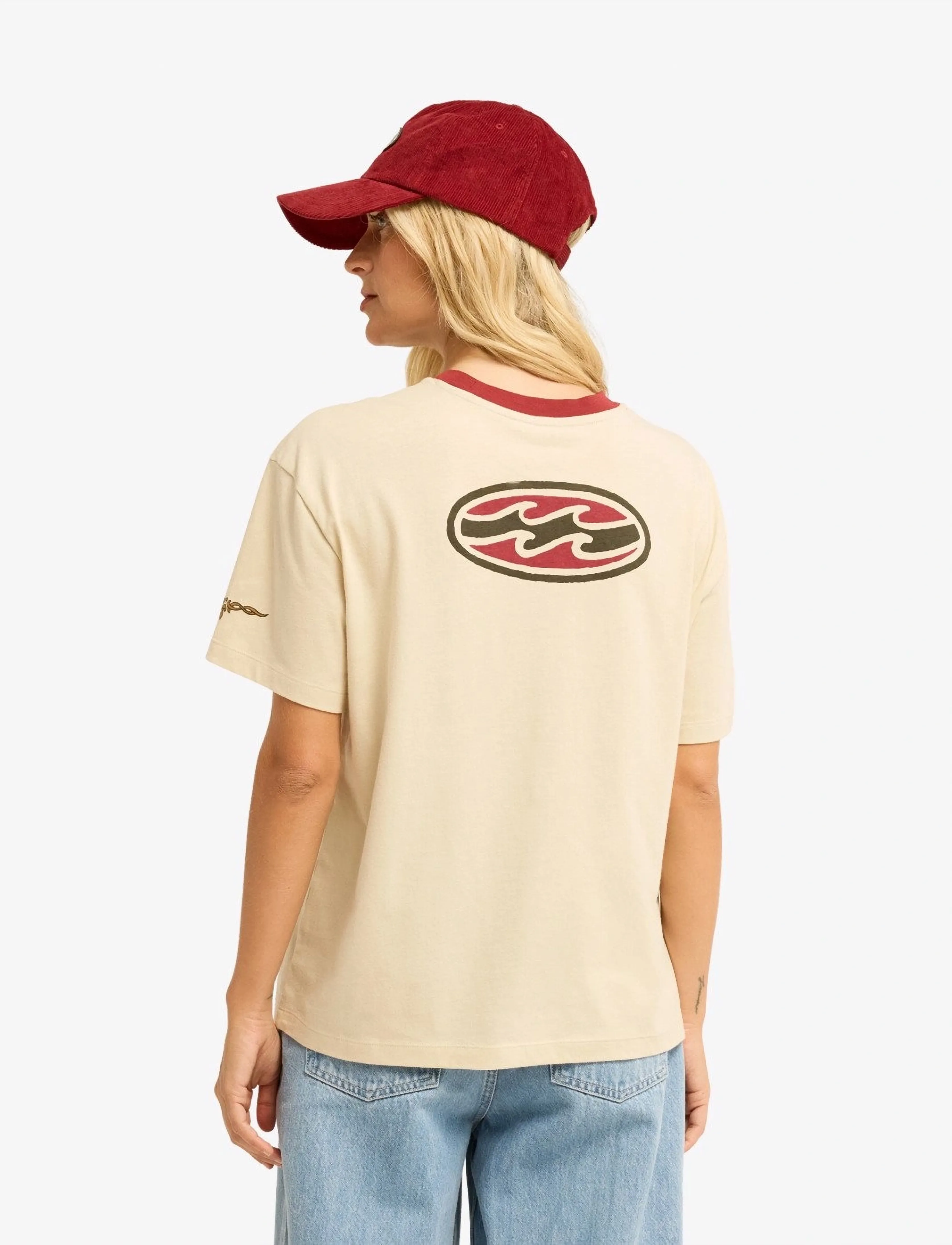 Billabong - SINCE 73 TOMBOY - t-shirts - oatmeal - 3