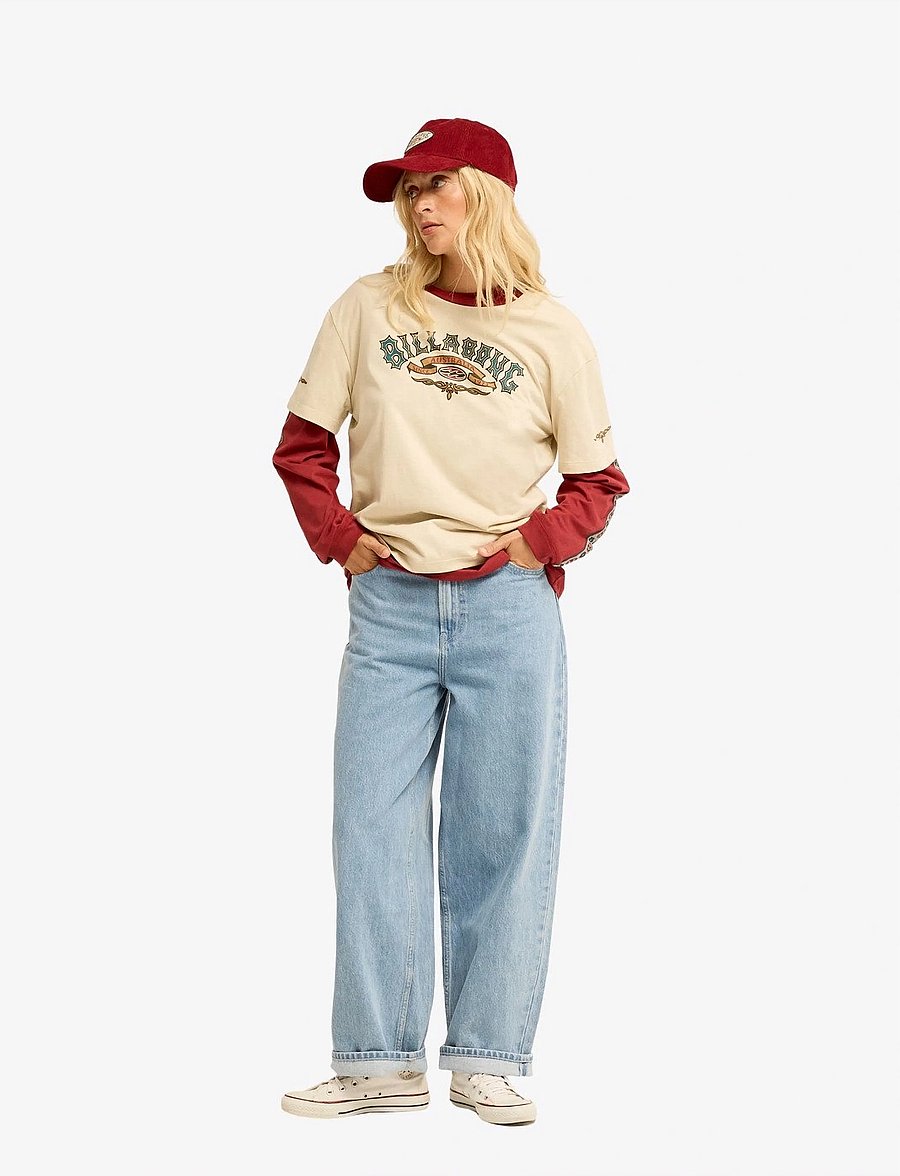 Billabong - SINCE 73 TOMBOY - t-shirts - oatmeal - 4