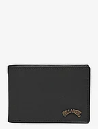 ARCH LEATHER WALLET - BLACK