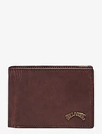 ARCH LEATHER WALLET - CHOCOLATE