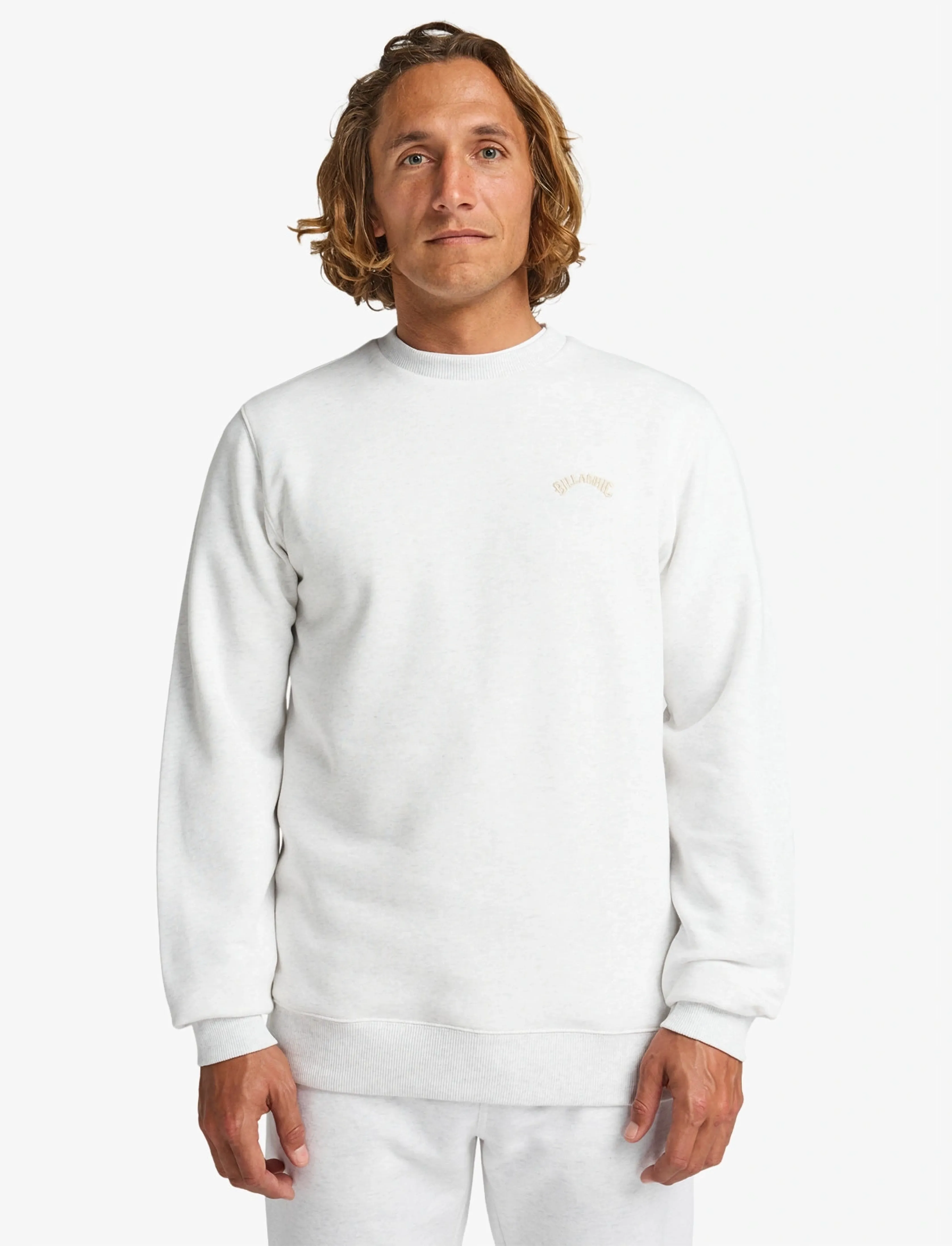 Billabong ARCH CR - Sweatshirts - OATMEAL HEATHER / grey