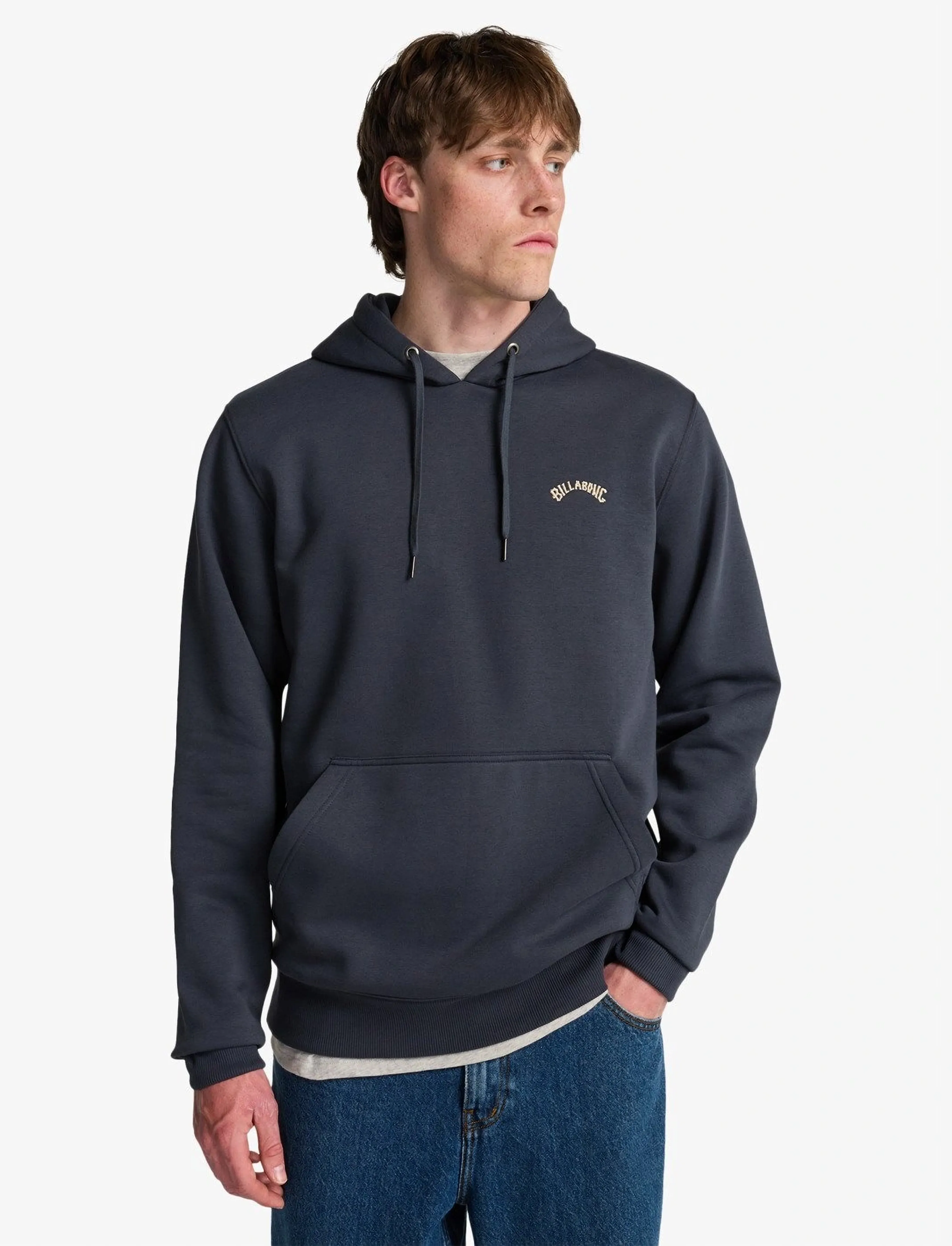 Billabong Arch Po, M, Navy, Sport Sweatshirts & Hoodies > Sport Hoodies, Herre