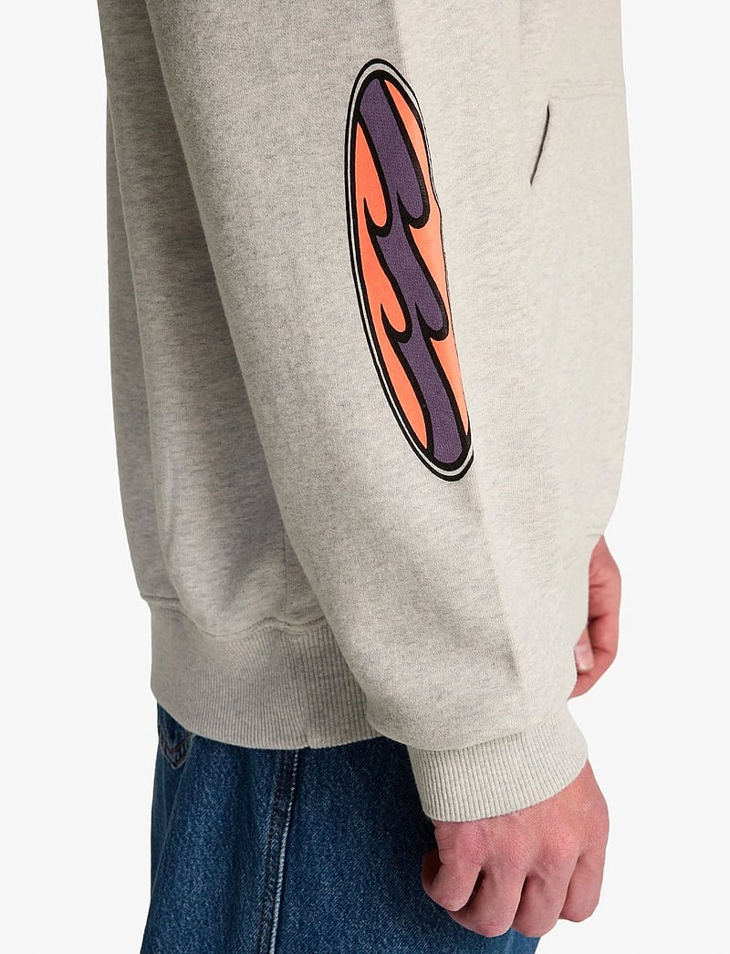 Billabong - BURLEIGH PO - alussärgid - light grey heather - 5