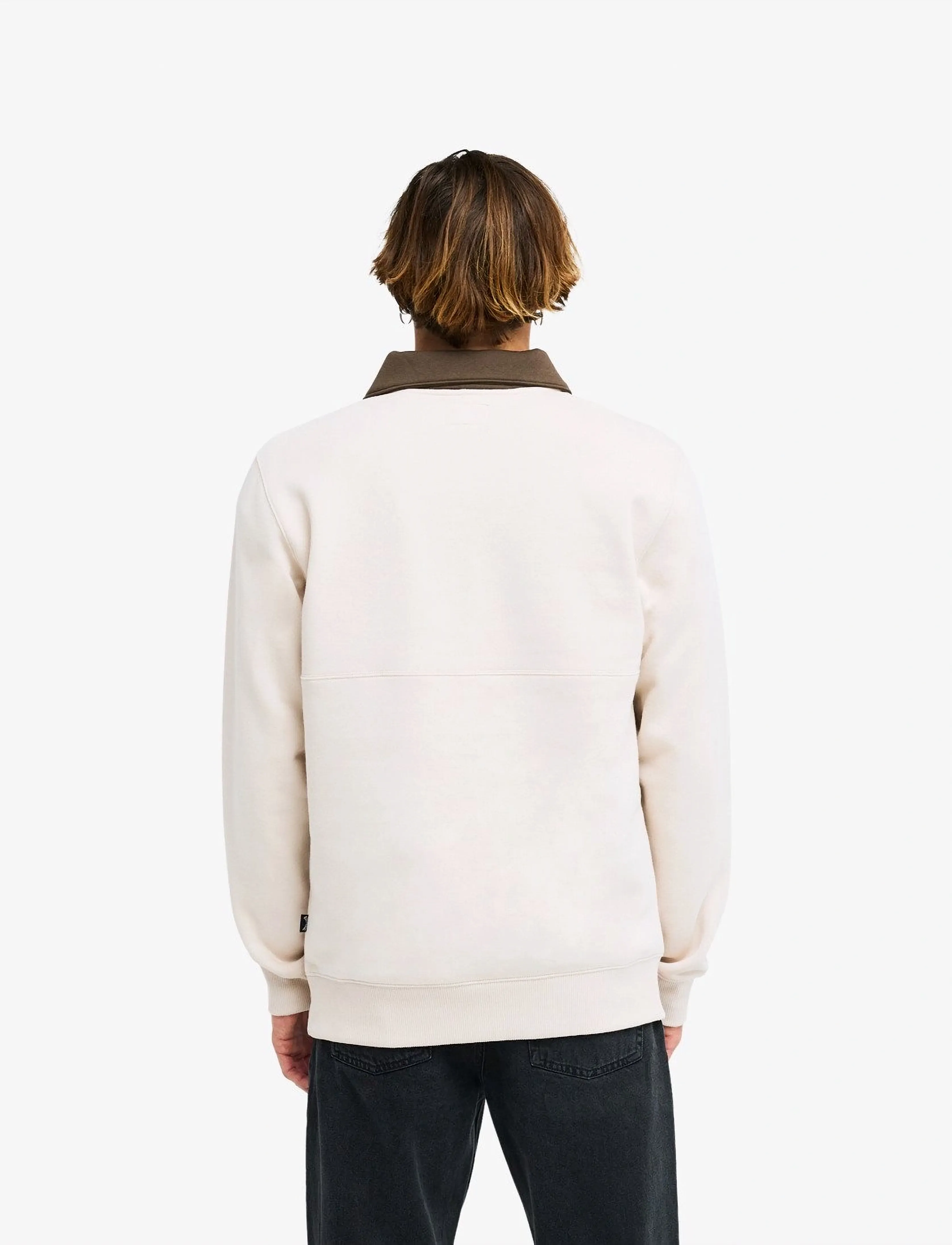 Billabong - WINTON HALF ZIP - sweatshirts - oatmeal - 3