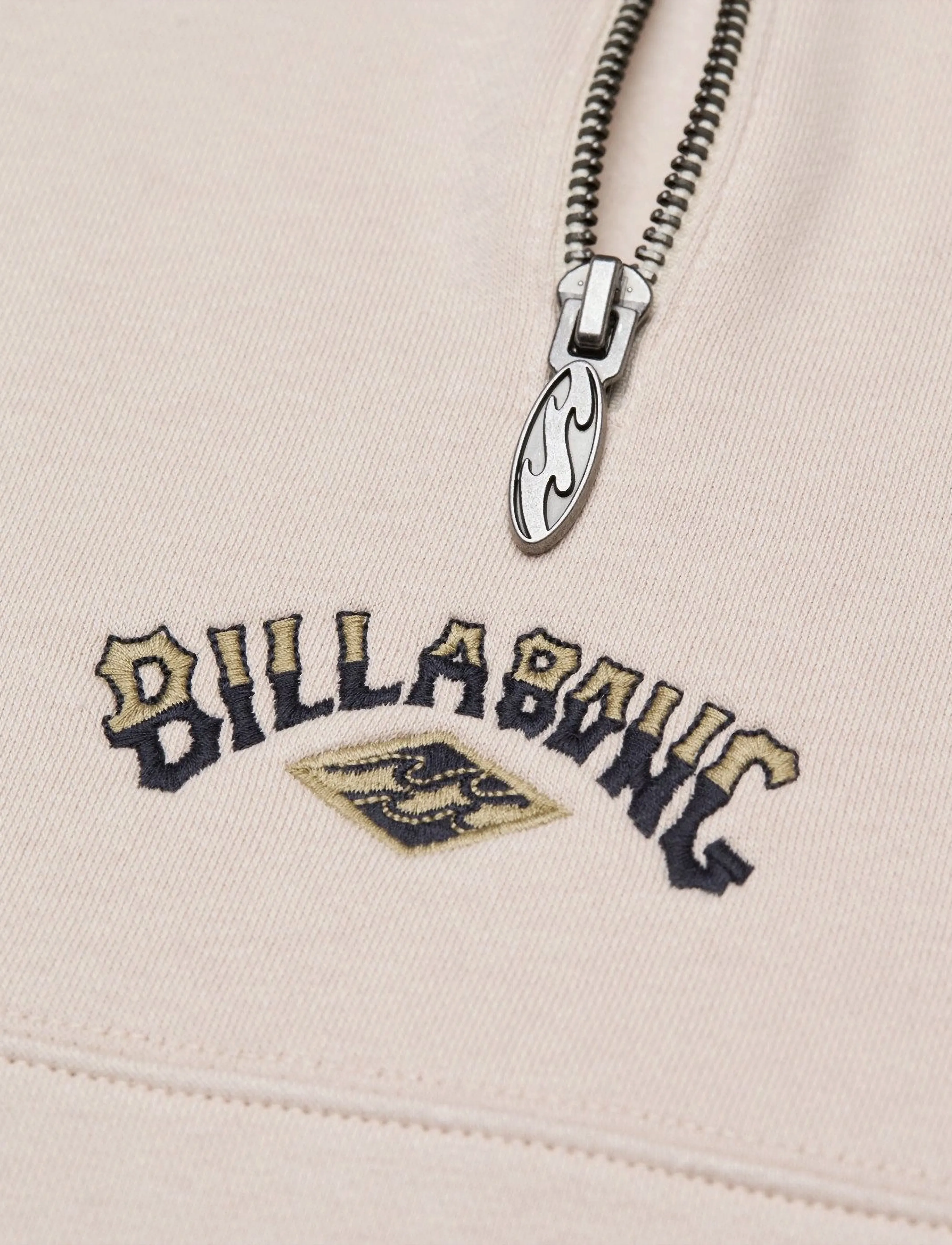 Billabong - WINTON HALF ZIP - sweatshirts - oatmeal - 5