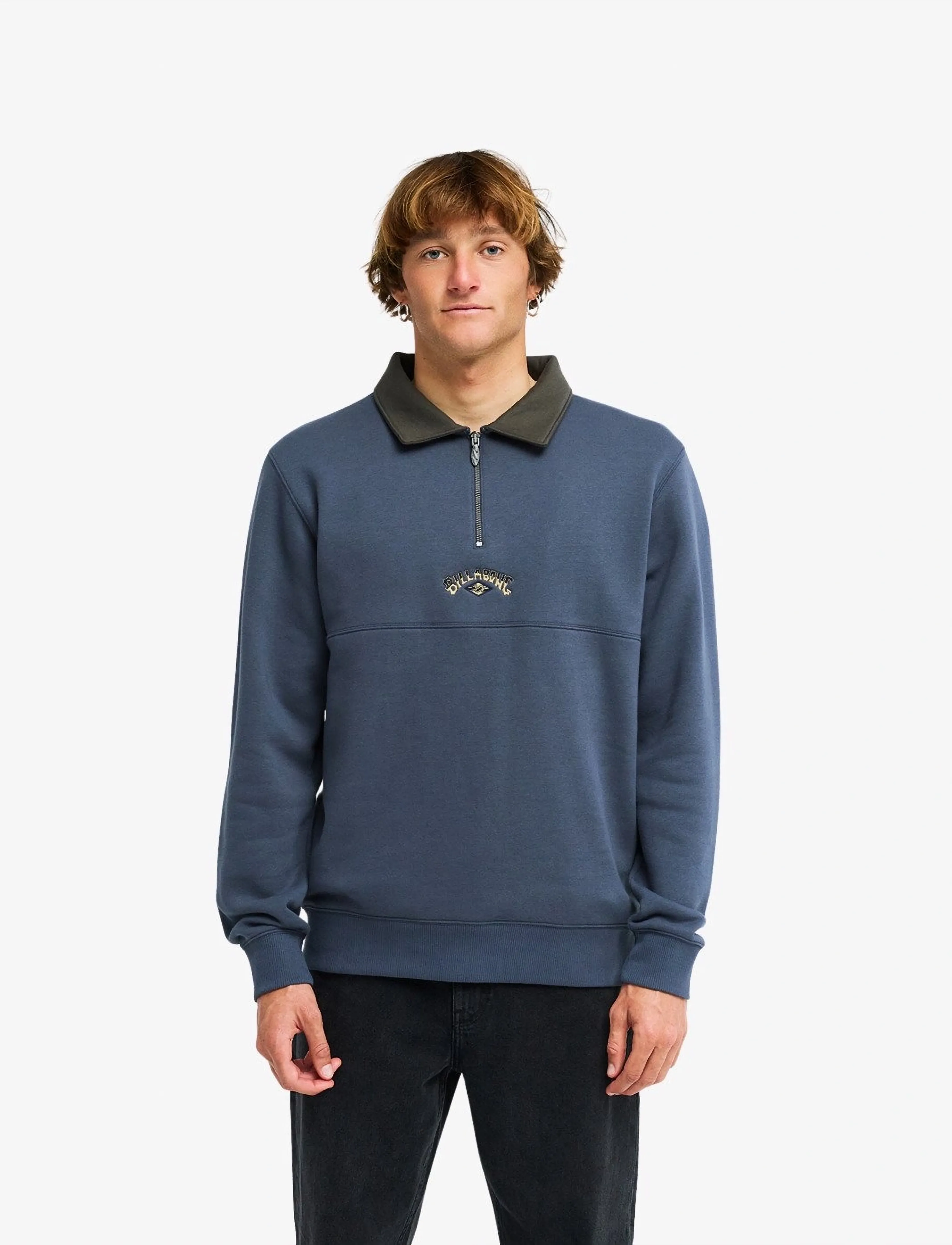 Billabong WINTON HALF ZIP - Sweatshirts & Hoodies - OMBRE BLUE / navy