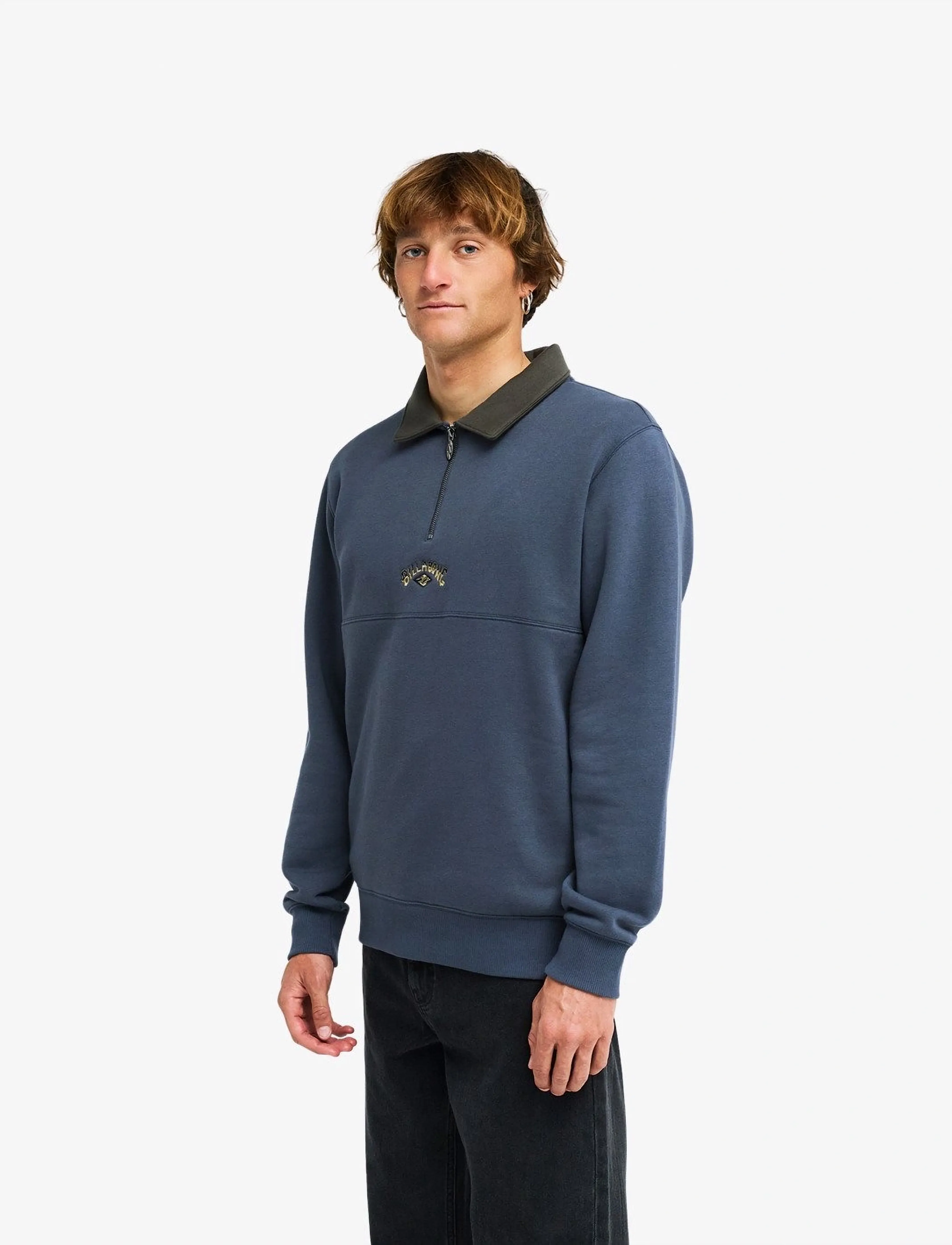 Billabong - WINTON HALF ZIP - sweatshirts - ombre blue - 4