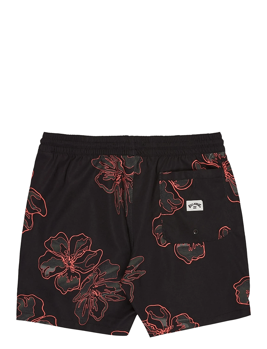 Billabong - SUNDAYS LB - uimashortsit - black print - 2