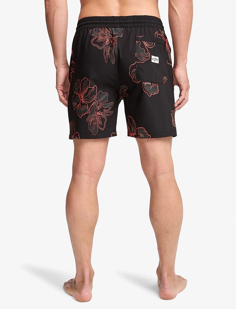 Billabong - SUNDAYS LB - uimashortsit - black print - 3