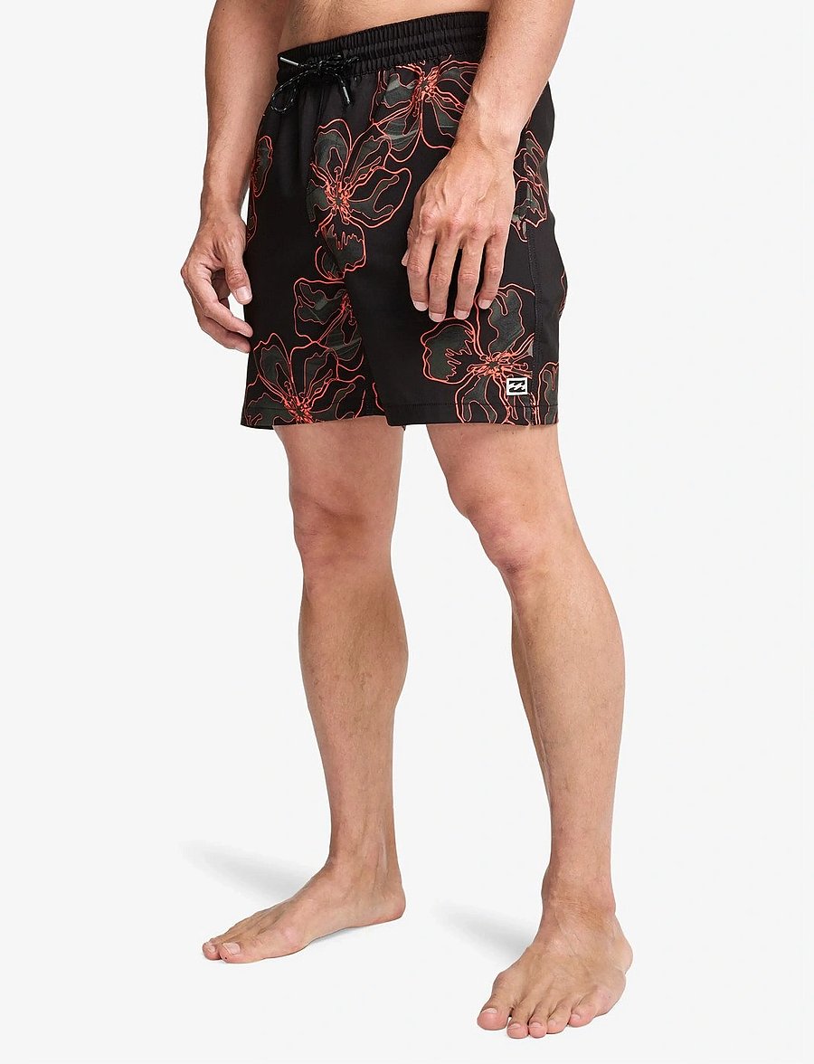 Billabong - SUNDAYS LB - uimashortsit - black print - 4