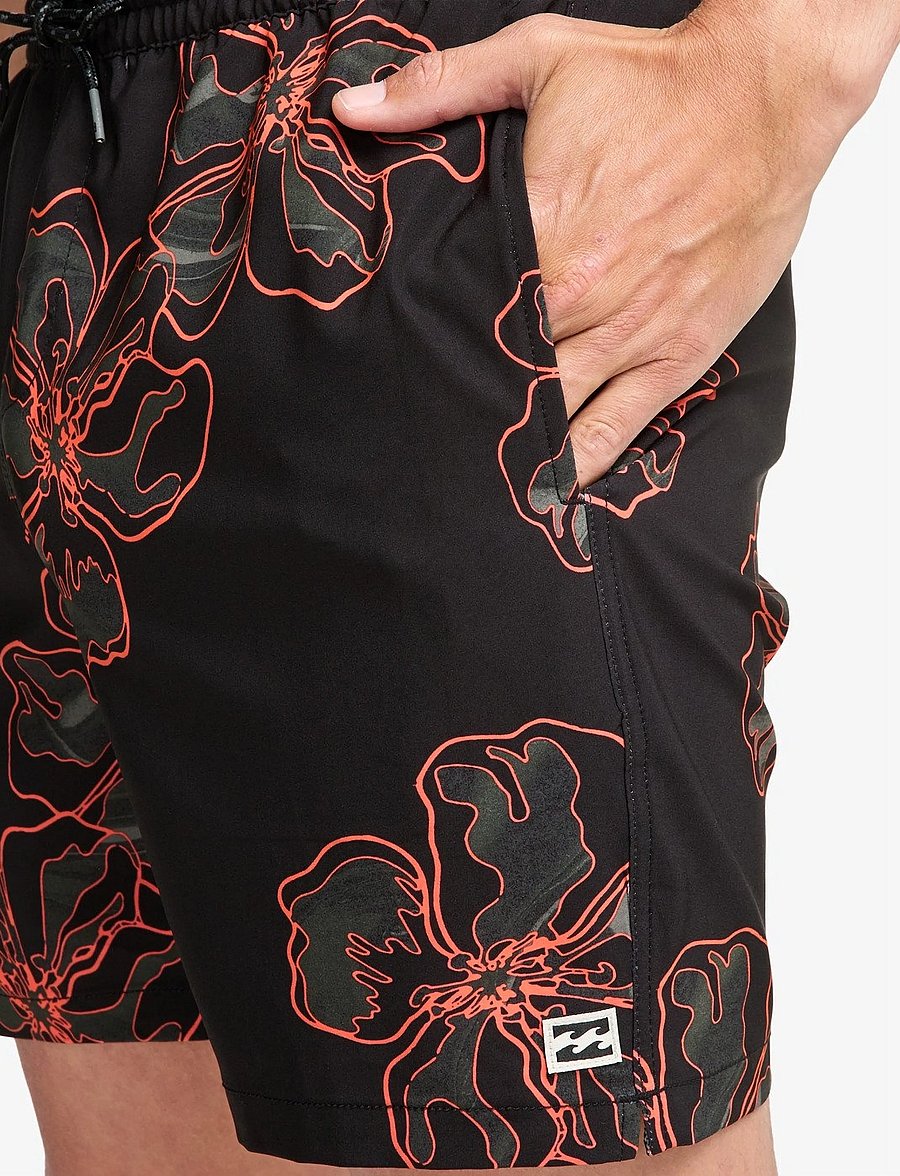 Billabong - SUNDAYS LB - badehosen - black print - 5