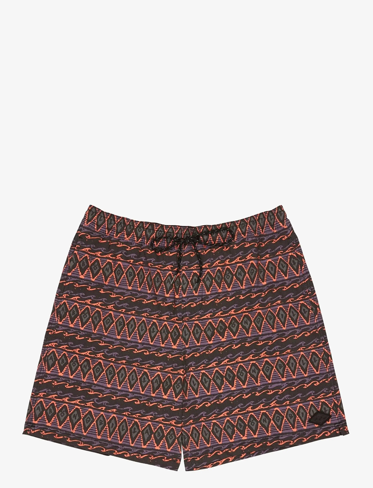 Billabong - WASTED TIMES LB - badehosen - black print - 1