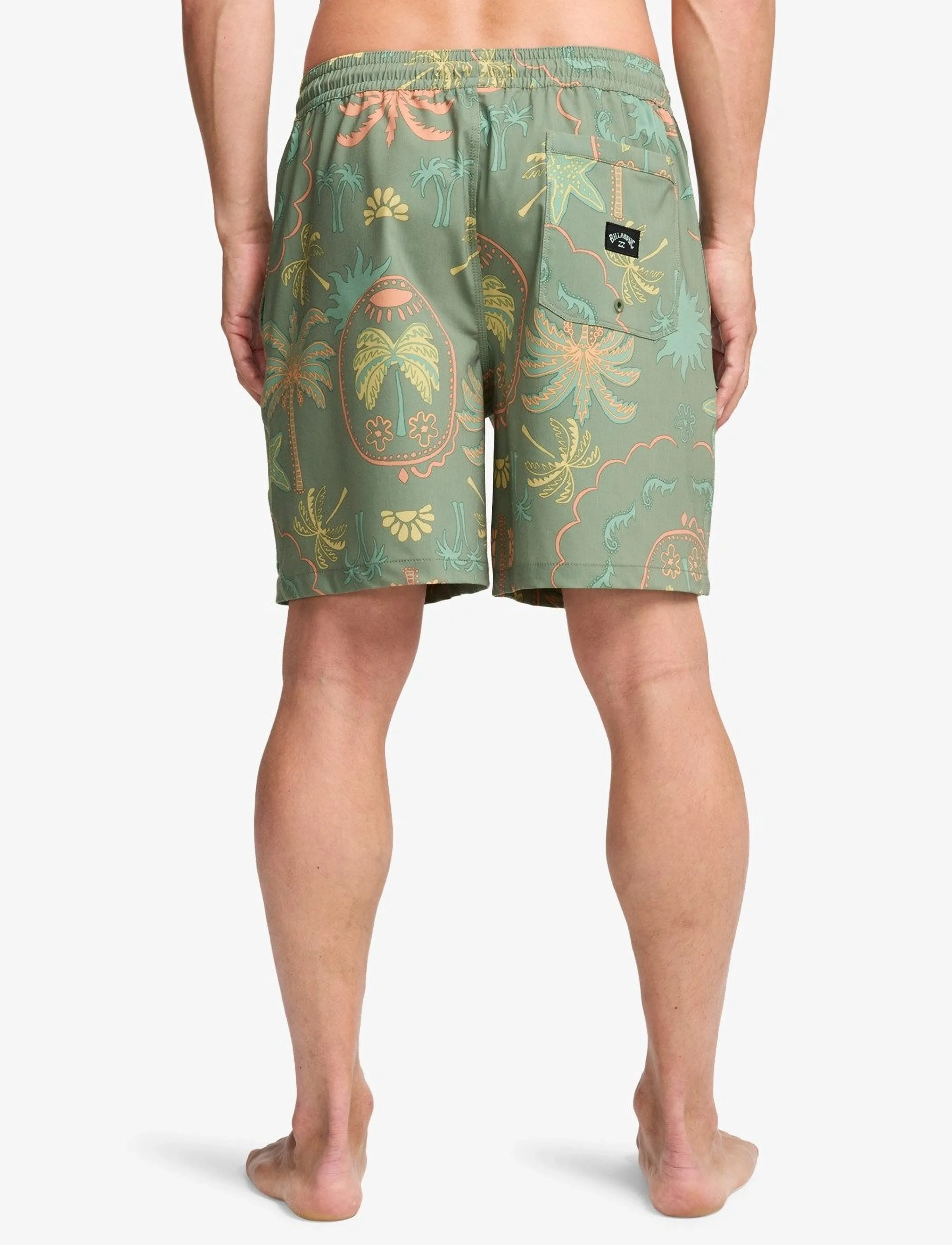 Billabong - WASTED TIMES LB - swim shorts - moss green - 3