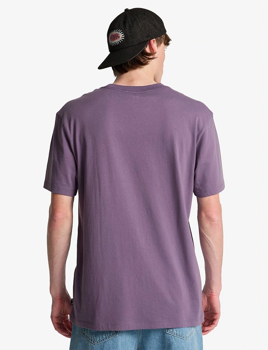 Billabong - ARCH CREW SS - oberteile & t-shirts - dusty grape - 3