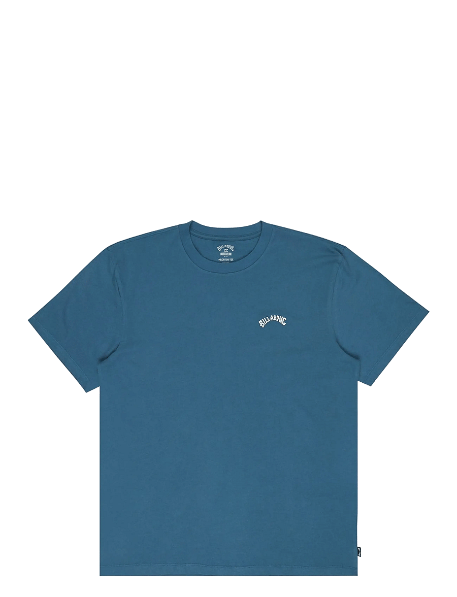 Billabong - ARCH CREW SS - oberteile & t-shirts - real teal - 1