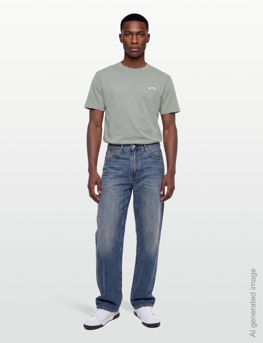 Billabong - ARCH CREW SS - oberteile & t-shirts - sea spray - 0